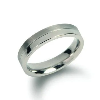 0129-01 Boccia Titanium Ring