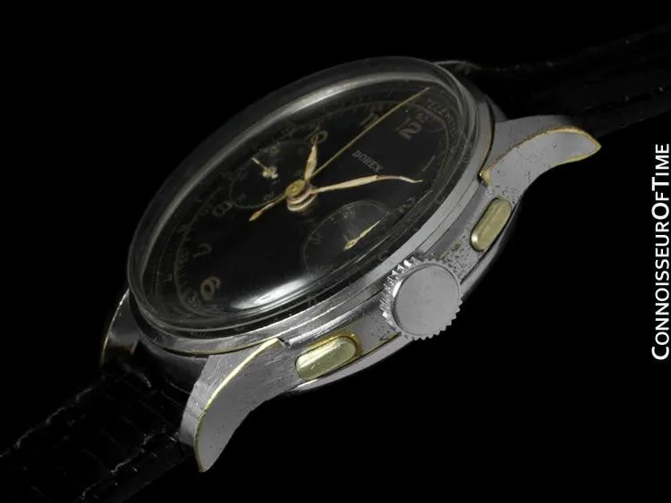 1940's Swiss Vintage Professional & Sporting Telemeter Mens Chronograph Watch