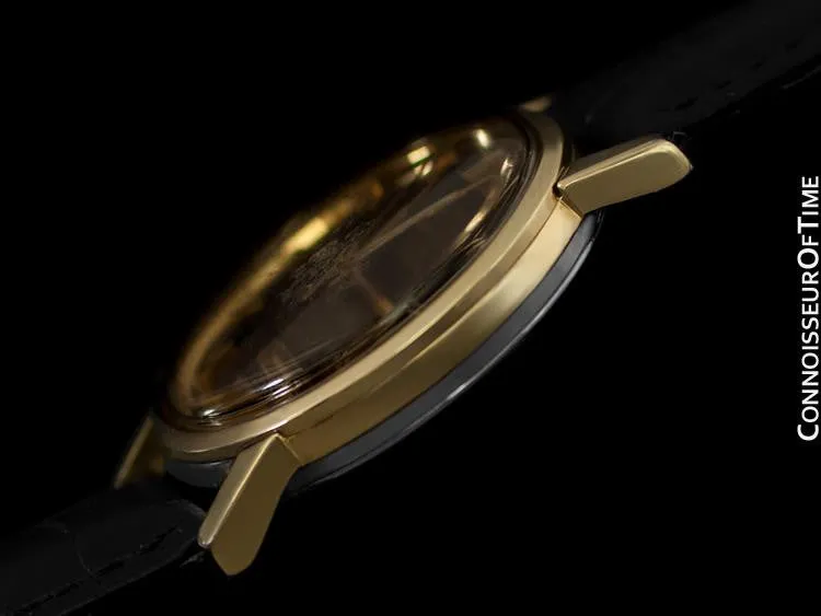 1961 Omega Seamaster Vintage Mens Handwound Watch - 18K Gold Plated & Stainless Steel