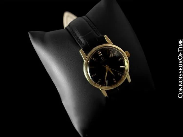1961 Omega Seamaster Vintage Mens Handwound Watch - 18K Gold Plated & Stainless Steel