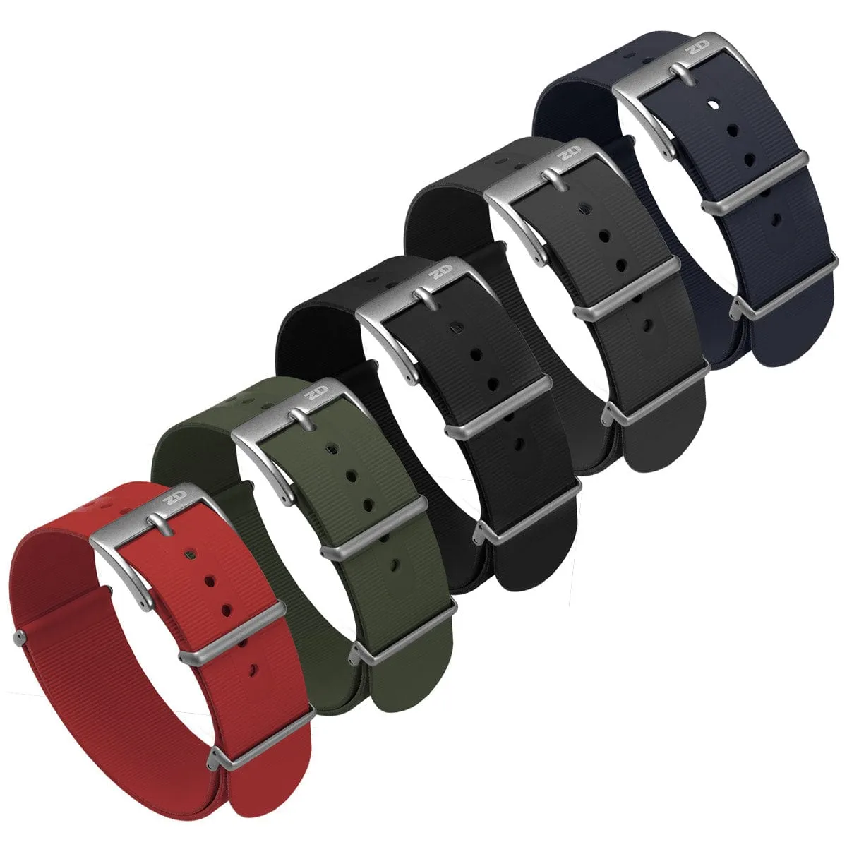 1973 British Military Watch Strap: 328 MARINE - Tactical - Orange