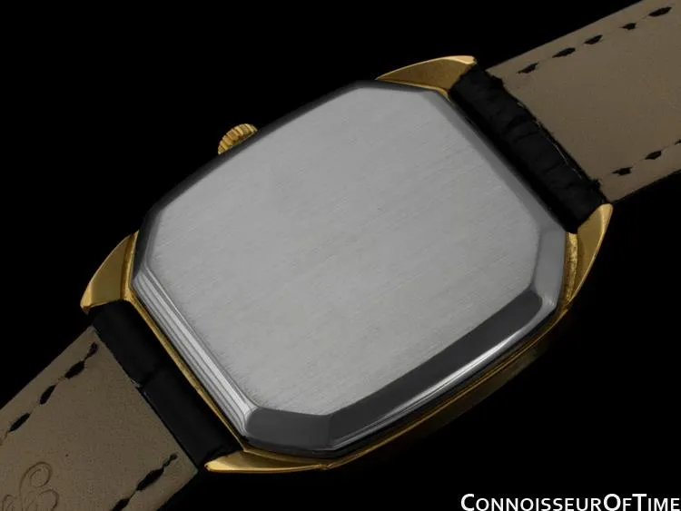 1974 Omega Constellation Chronometer Vintage Mens Watch - 18K Gold Plated and Stainless Steel