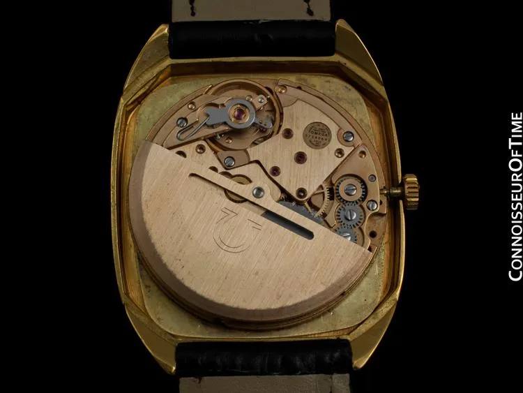 1974 Omega Constellation Chronometer Vintage Mens Watch - 18K Gold Plated and Stainless Steel