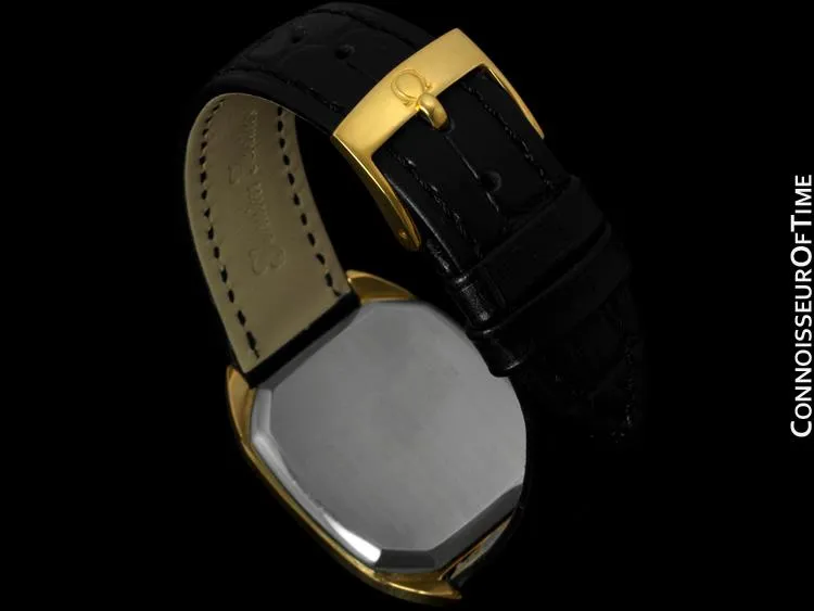 1974 Omega Constellation Chronometer Vintage Mens Watch - 18K Gold Plated and Stainless Steel