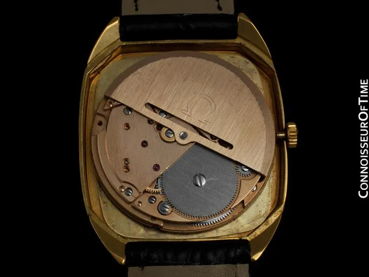 1974 Omega Constellation Chronometer Vintage Mens Watch - 18K Gold Plated and Stainless Steel