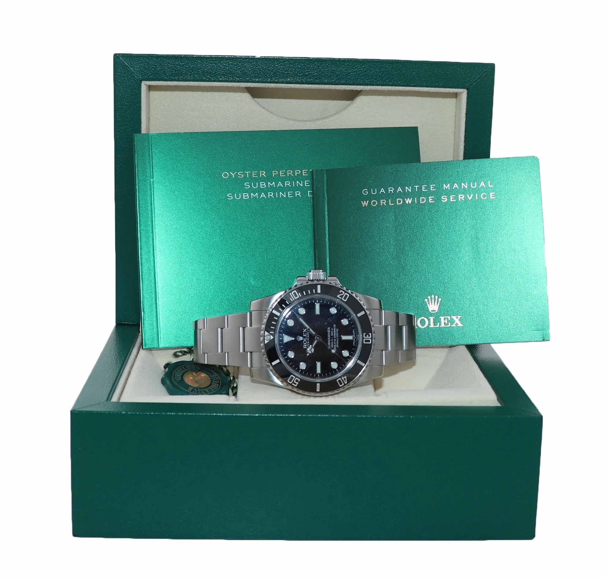 2019-2020 Rolex Submariner No-Date 114060 Steel Black Ceramic 40mm Watch Box