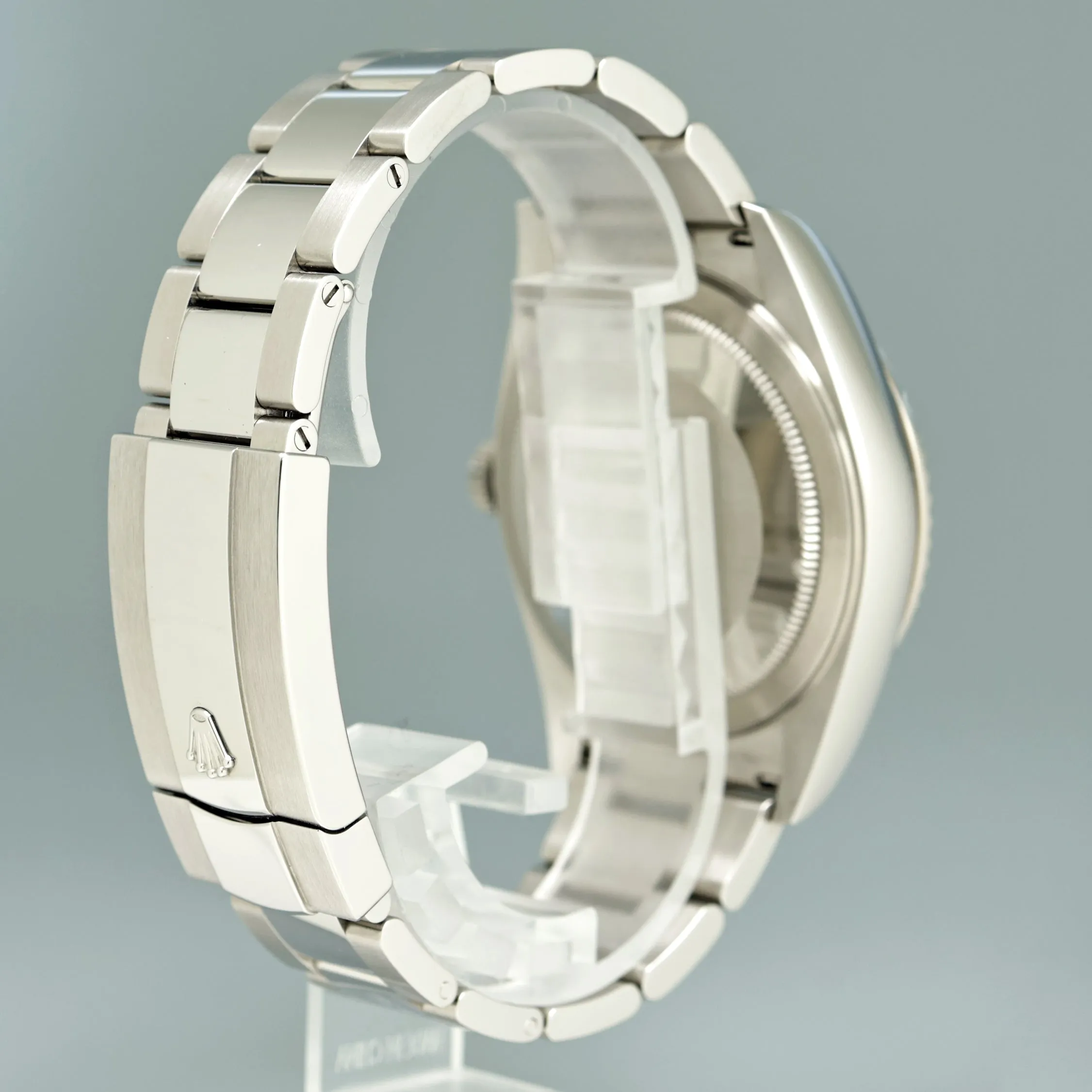 2022 NEW PAPERS Rolex Sky-Dweller Steel White Oyster Fluted 42mm 326934 Watch Box