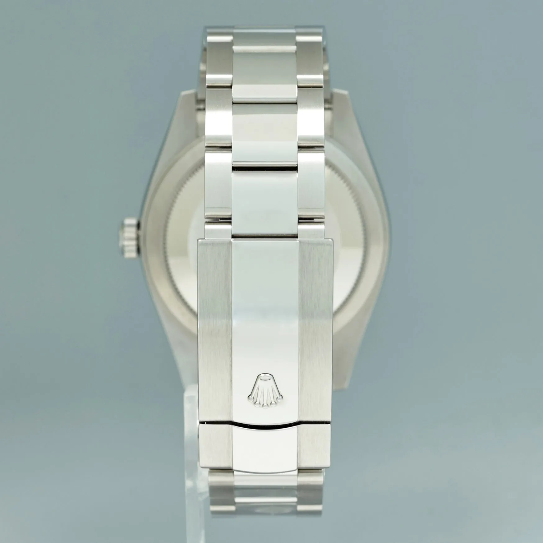 2022 NEW PAPERS Rolex Sky-Dweller Steel White Oyster Fluted 42mm 326934 Watch Box