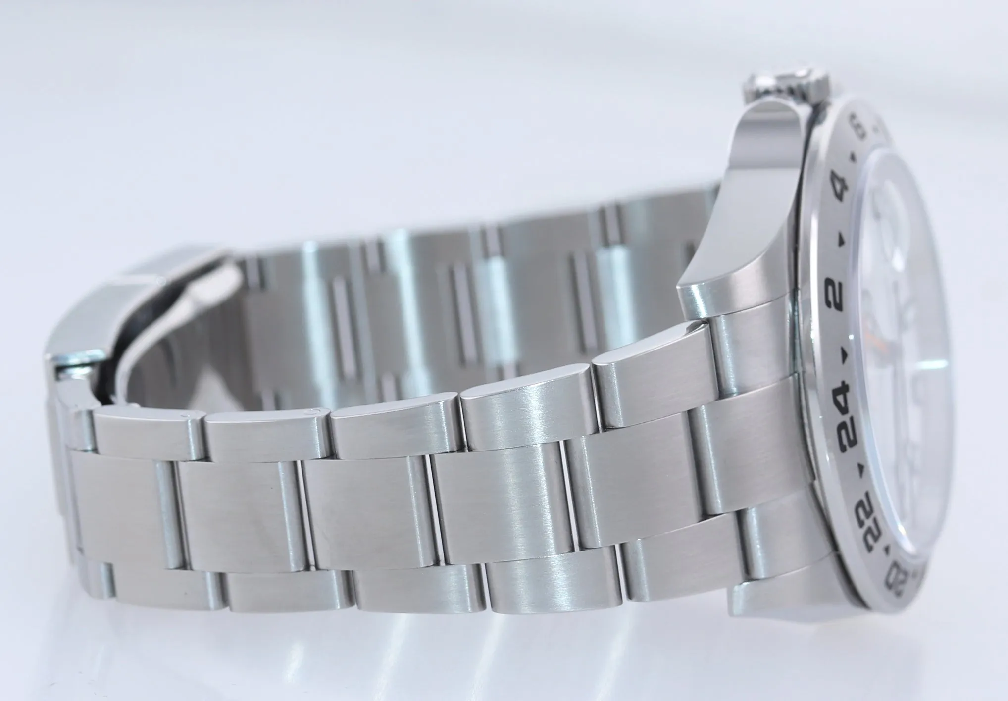 2022 Service Rolex Explorer 2 42mm Polar 216570 White Steel Oyster GMT Watch Box