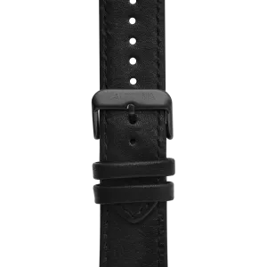 22mm Leather All Black