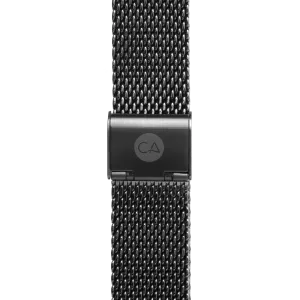 22mm Mesh Gunmetal
