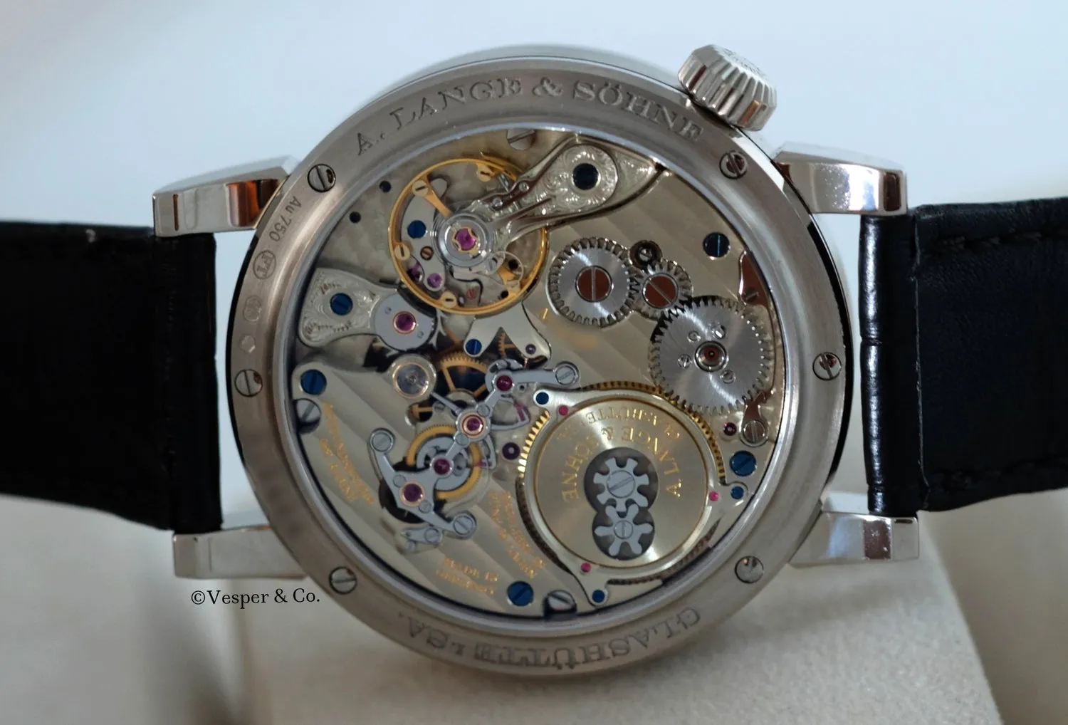 A. Lange & Söhne Zeitwerk in White Gold
