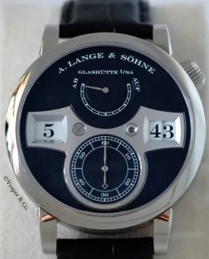 A. Lange & Söhne Zeitwerk in White Gold