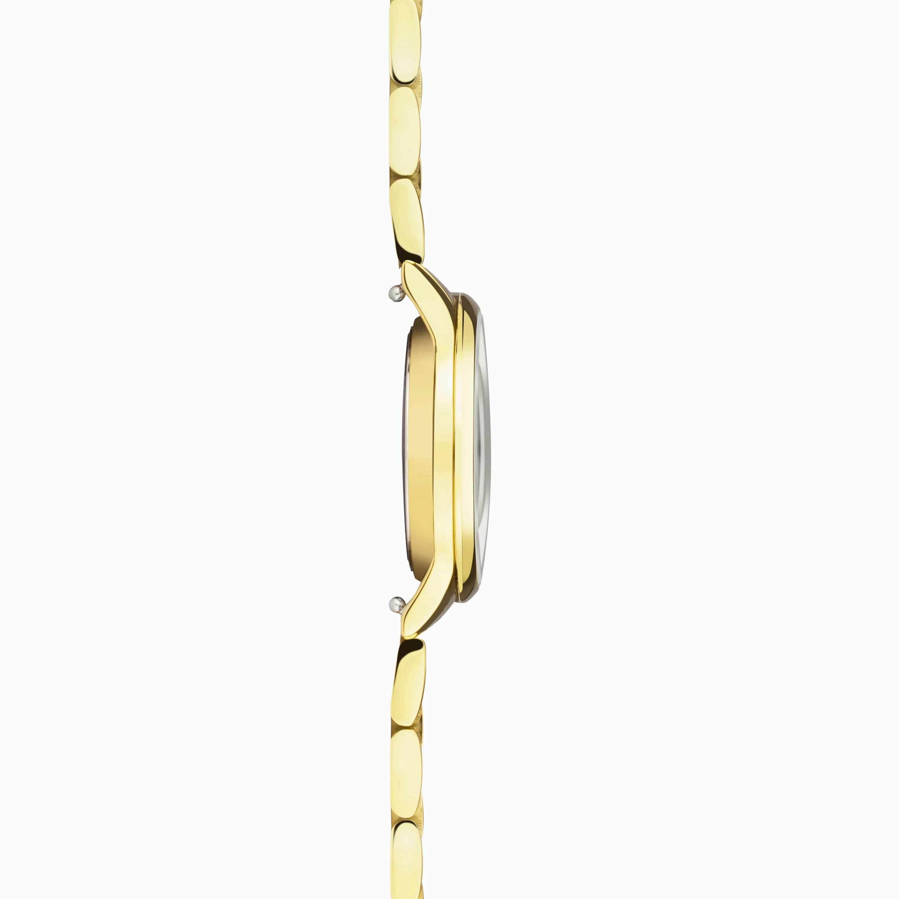 Accurist Dress Diamond Ladies Watch | Gold Stainless Steel Case & Bracelet with Champagne Dial | 28mm