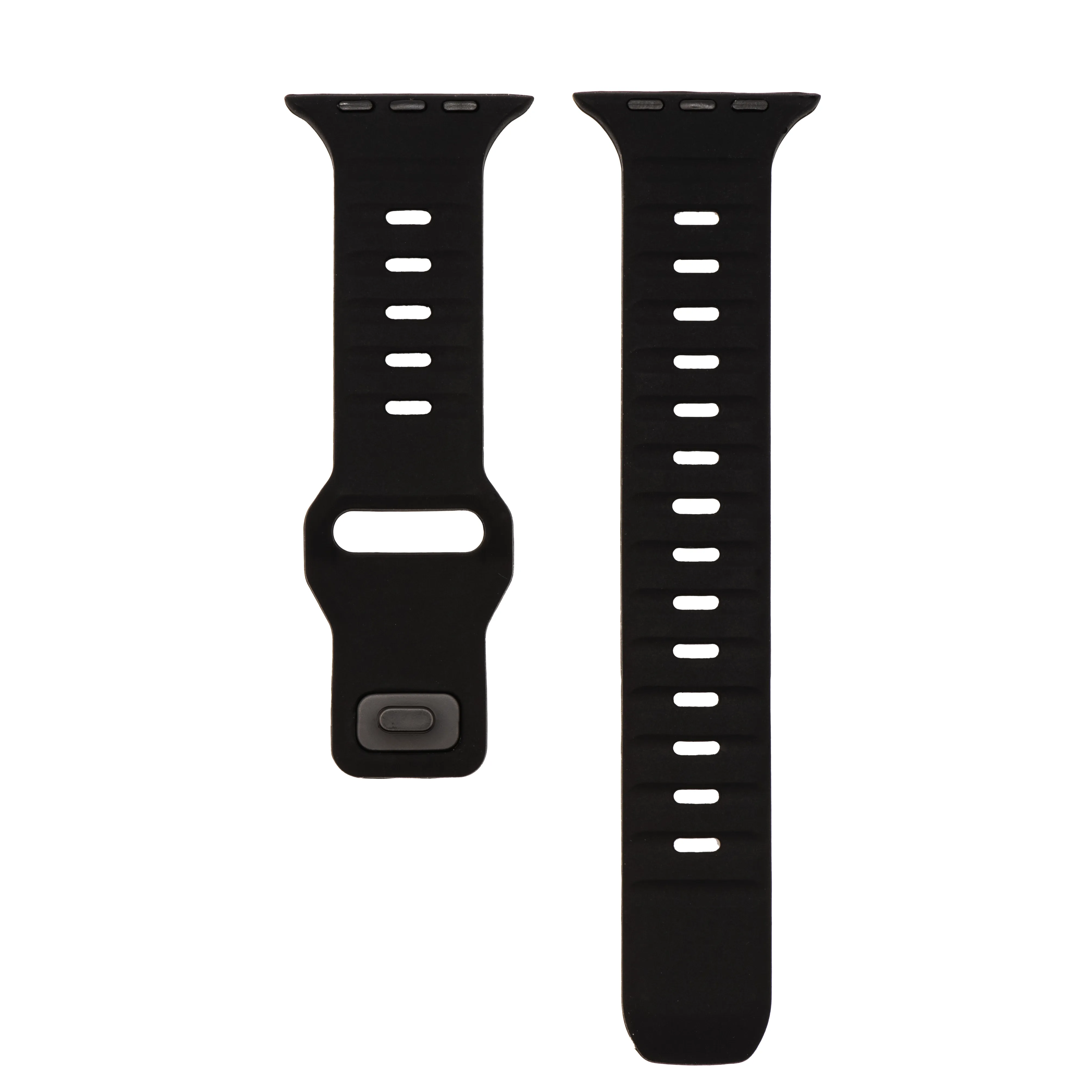 Apple Band - Silicone Groove - Black