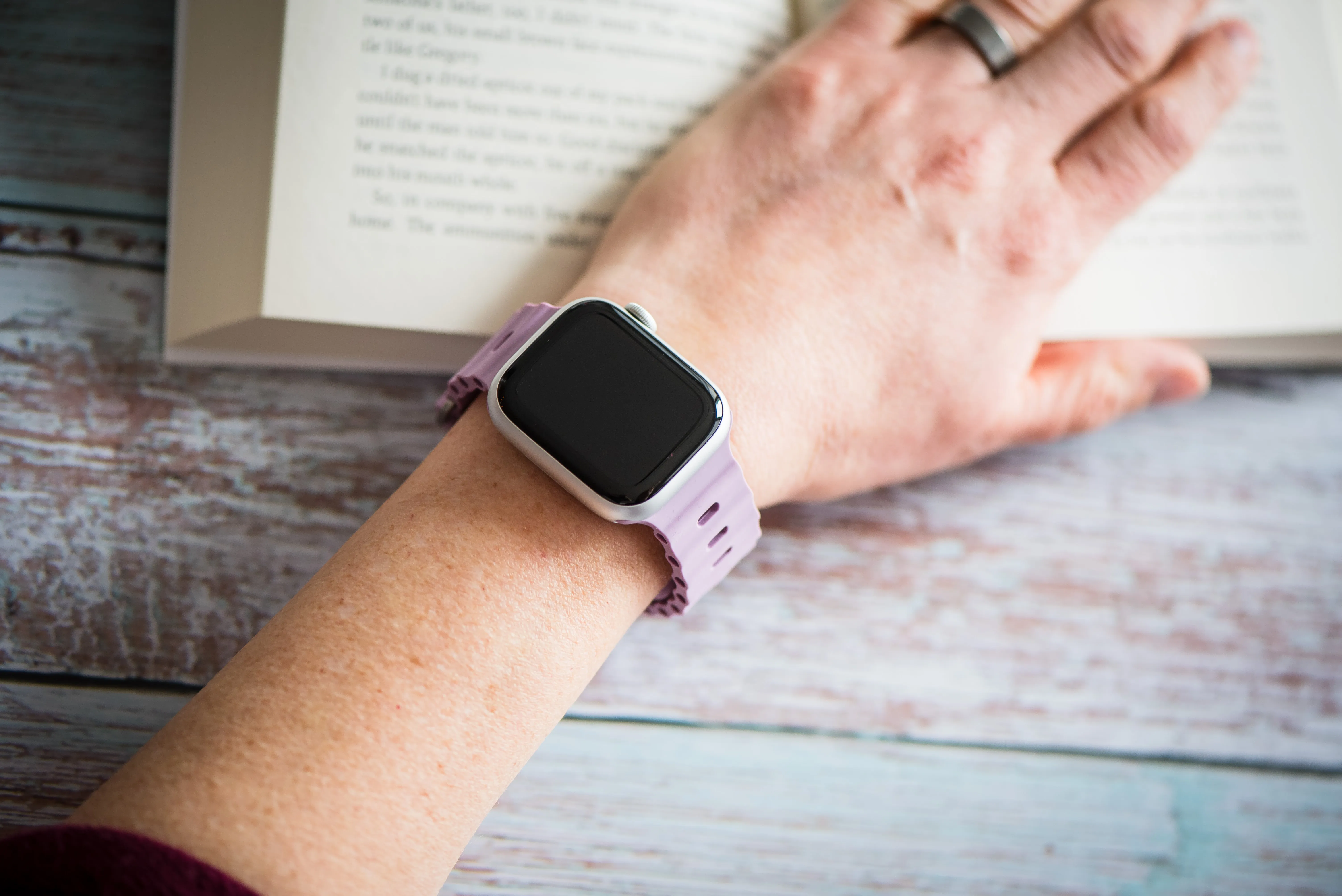 Apple Band - Silicone Oceanica - Lilac