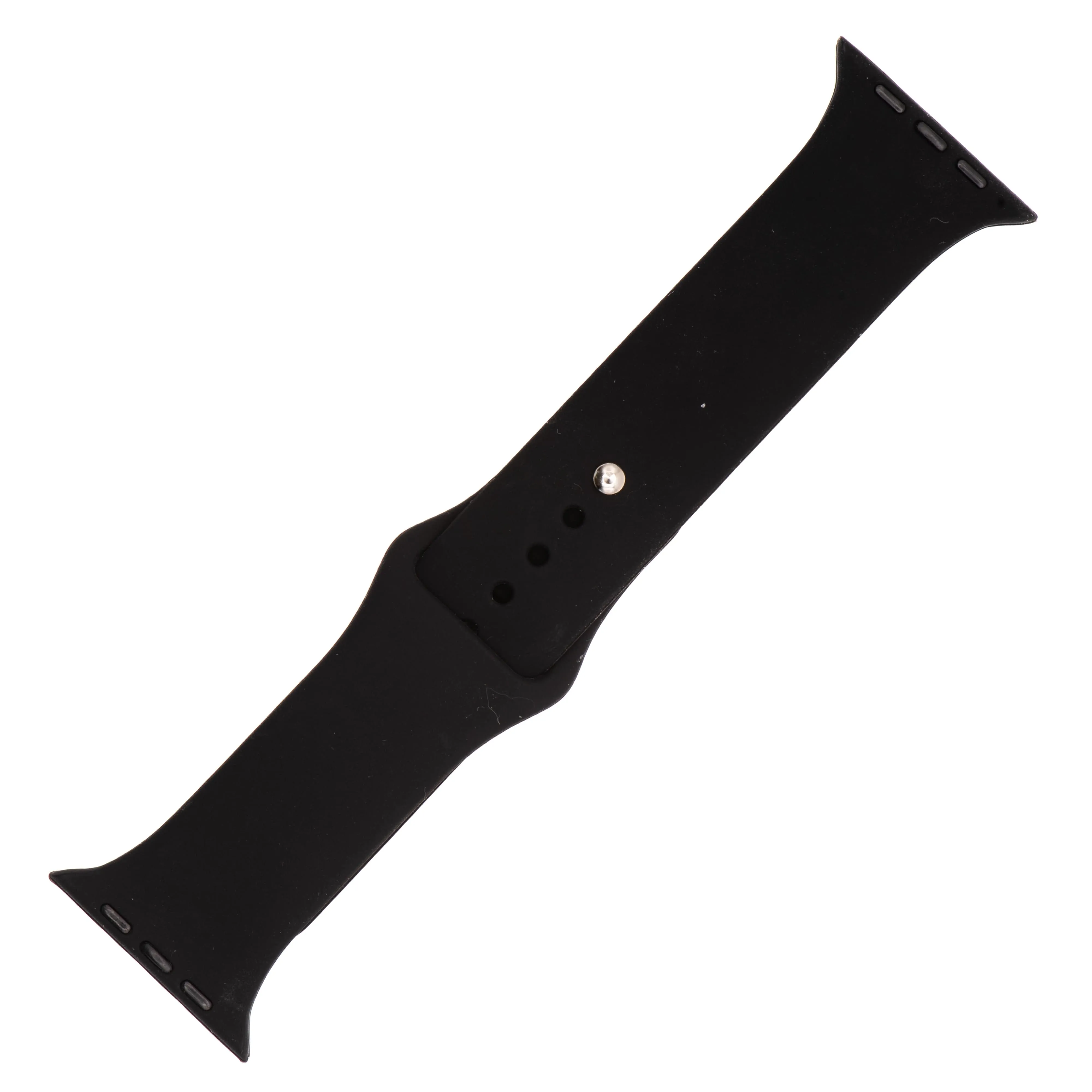 Apple Band Silicone Solid - Black Midnight