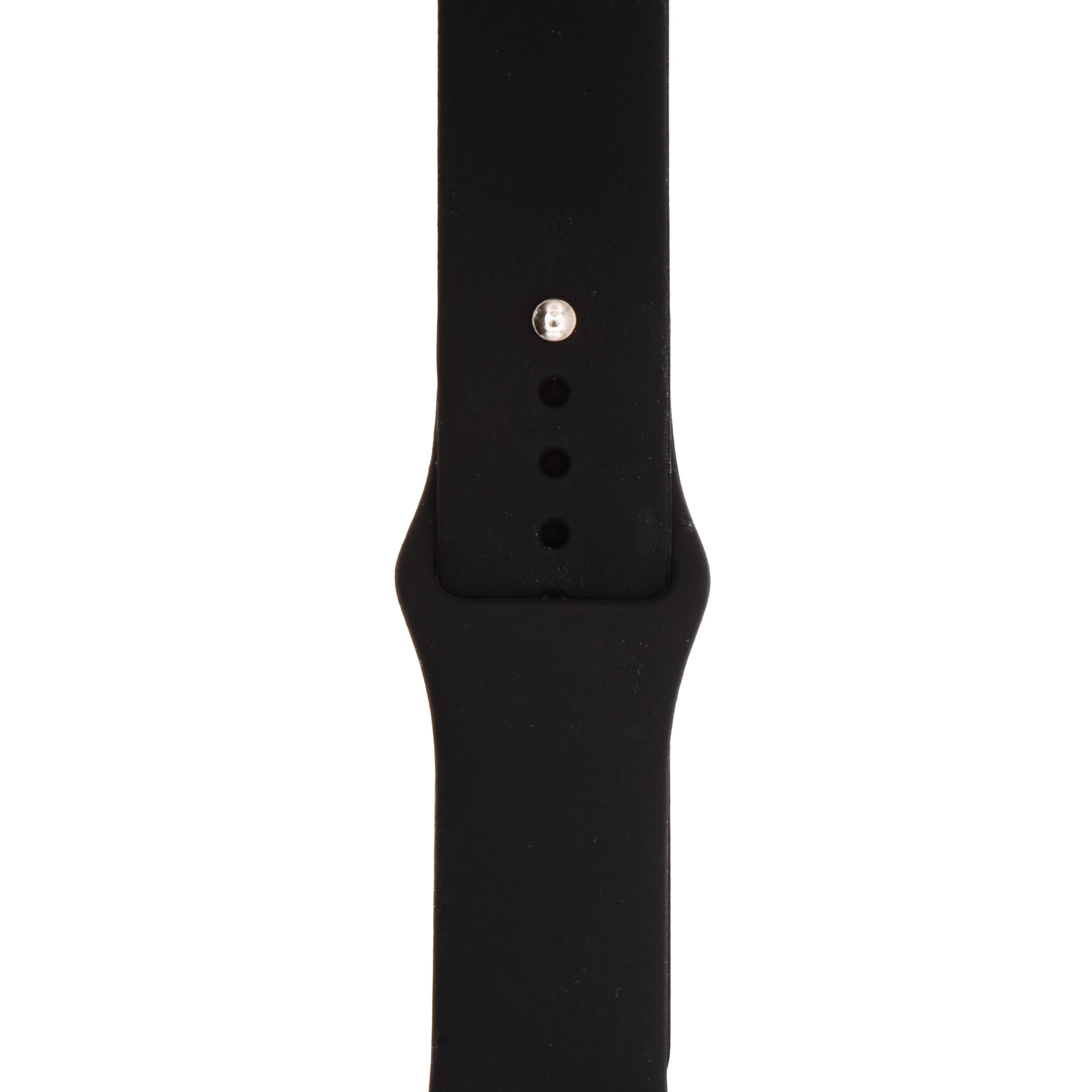 Apple Band Silicone Solid - Black Midnight