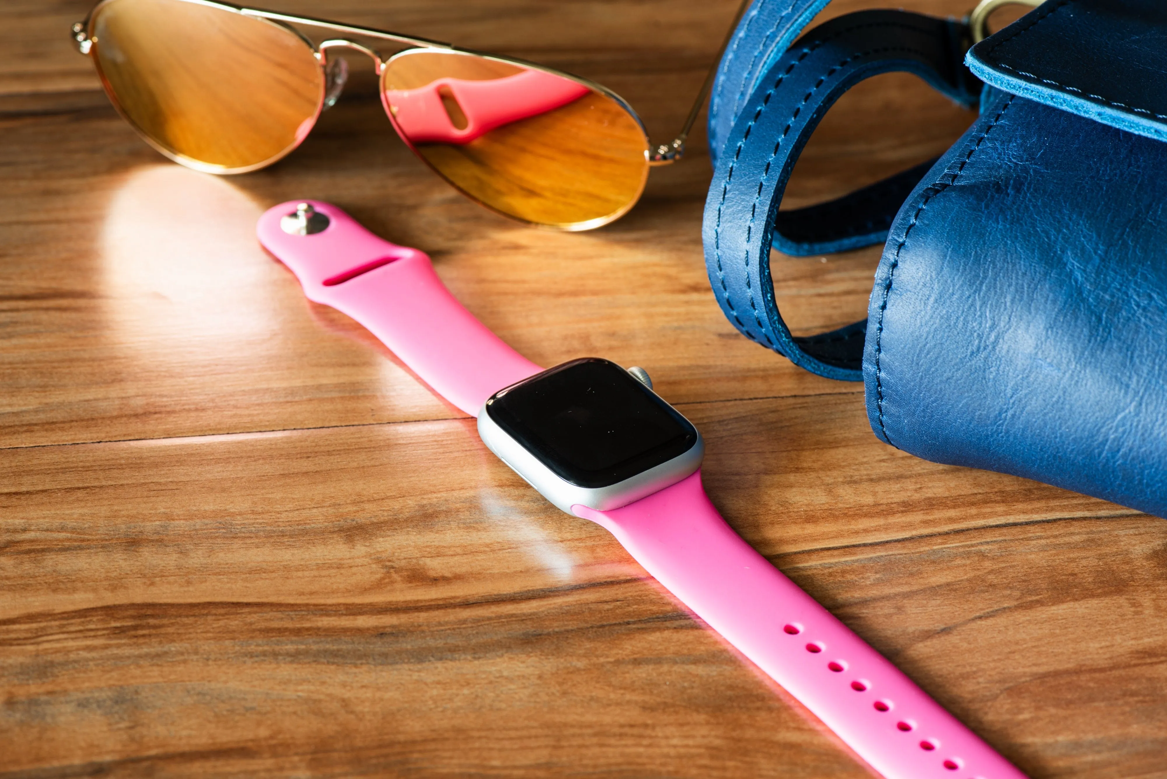 Apple Band Silicone Solid - BMR Pink