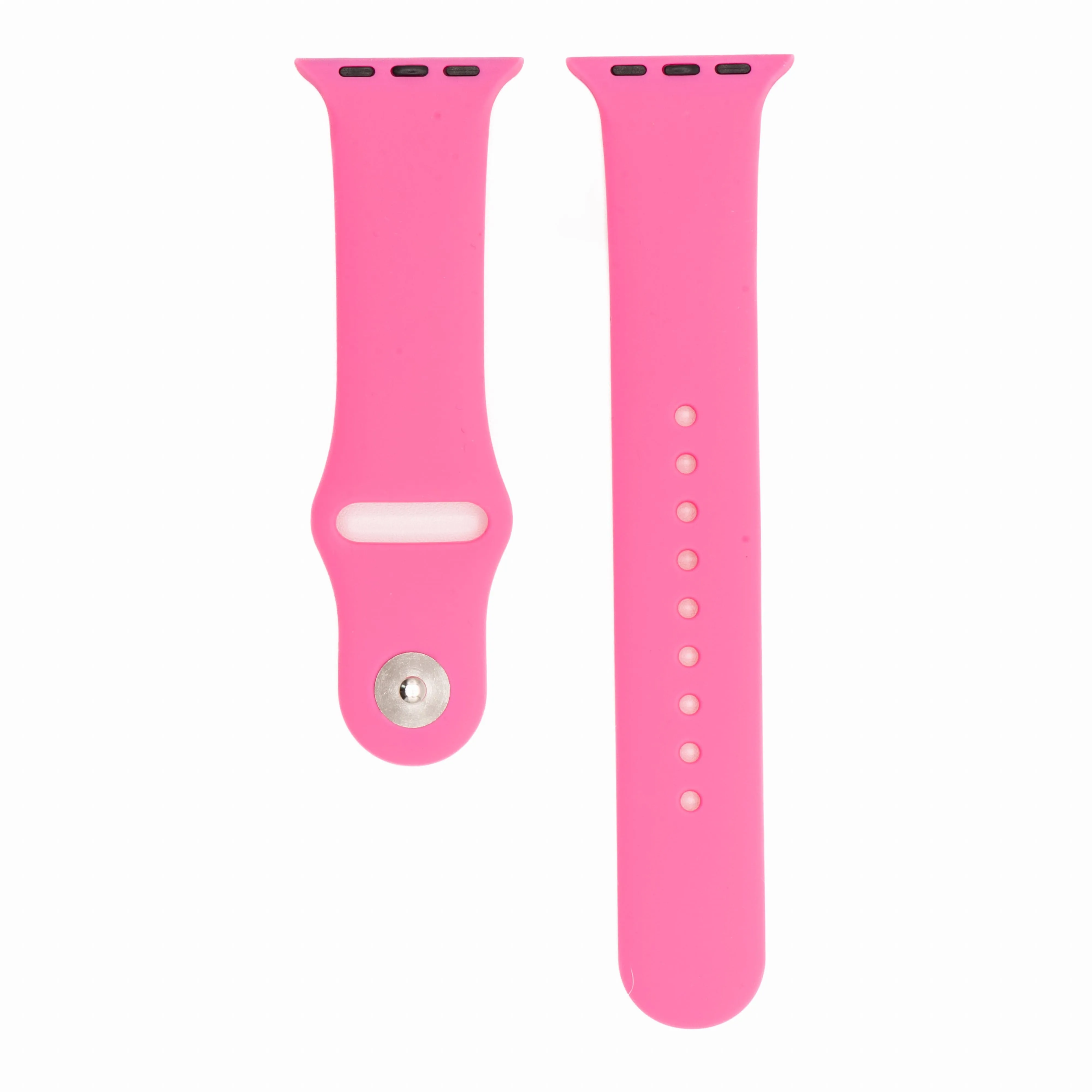 Apple Band Silicone Solid - BMR Pink