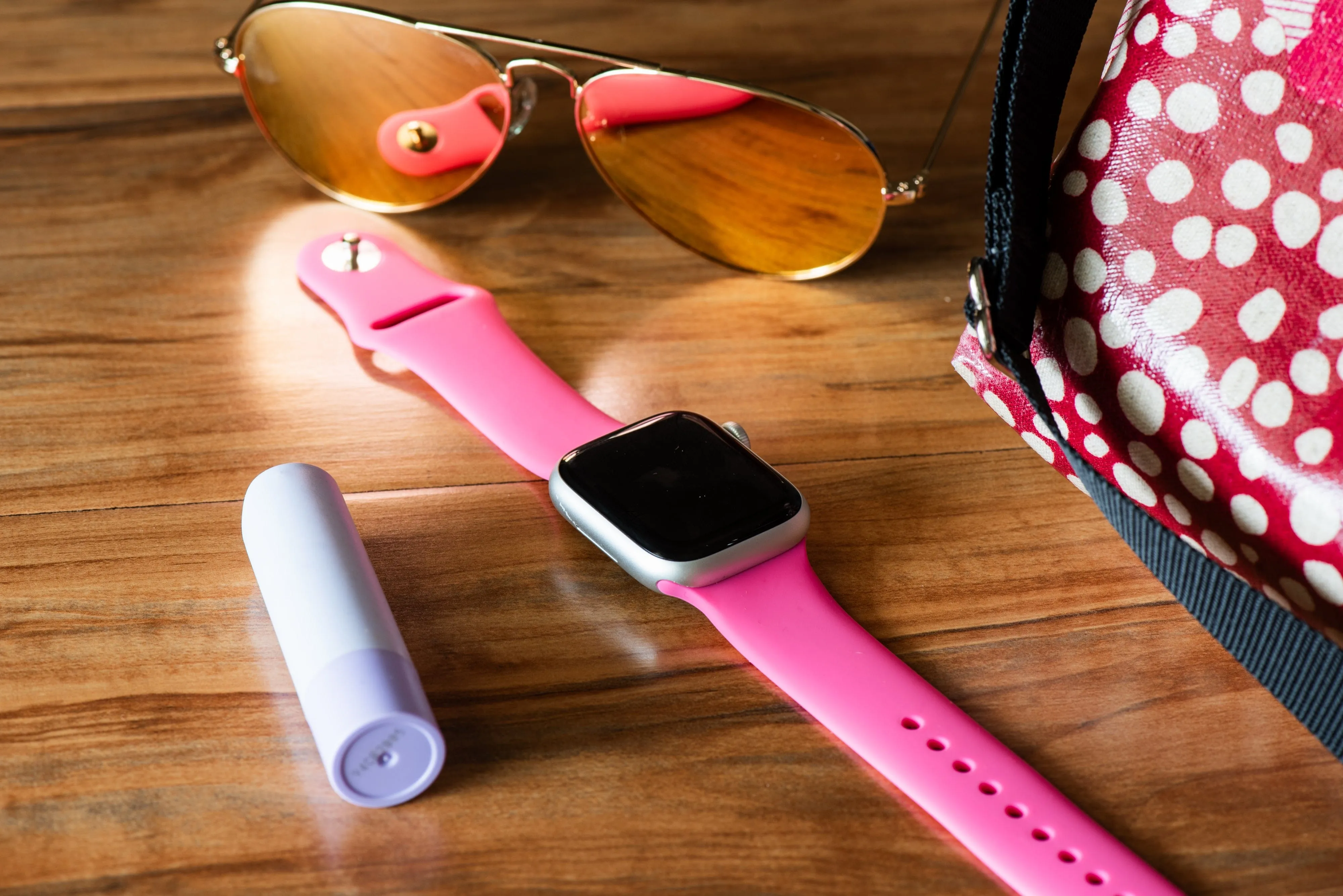Apple Band Silicone Solid - BMR Pink