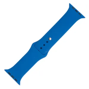 Apple Band Silicone Solid - Sapphire