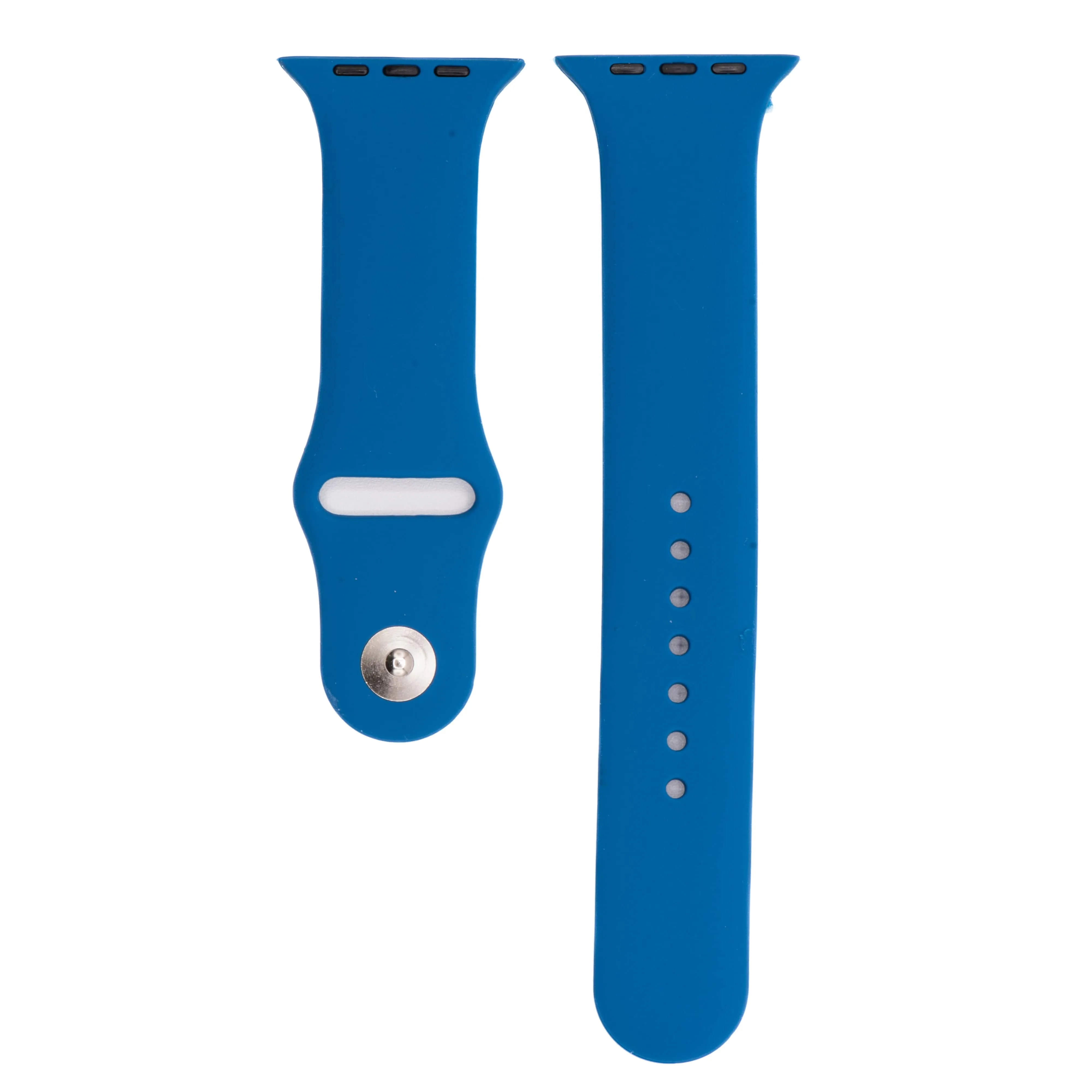 Apple Band Silicone Solid - Sapphire