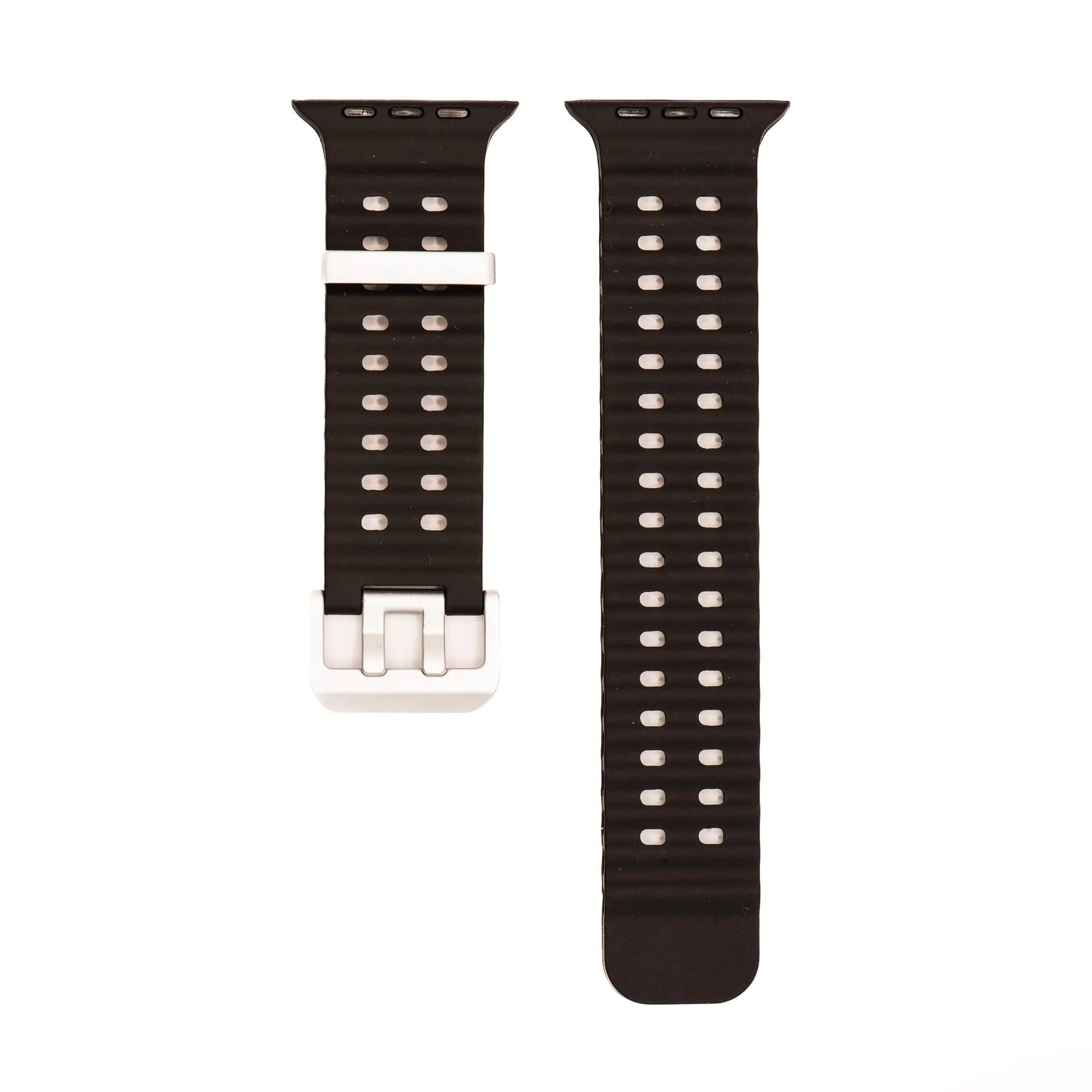 Apple Band - Silicone Wave - Black
