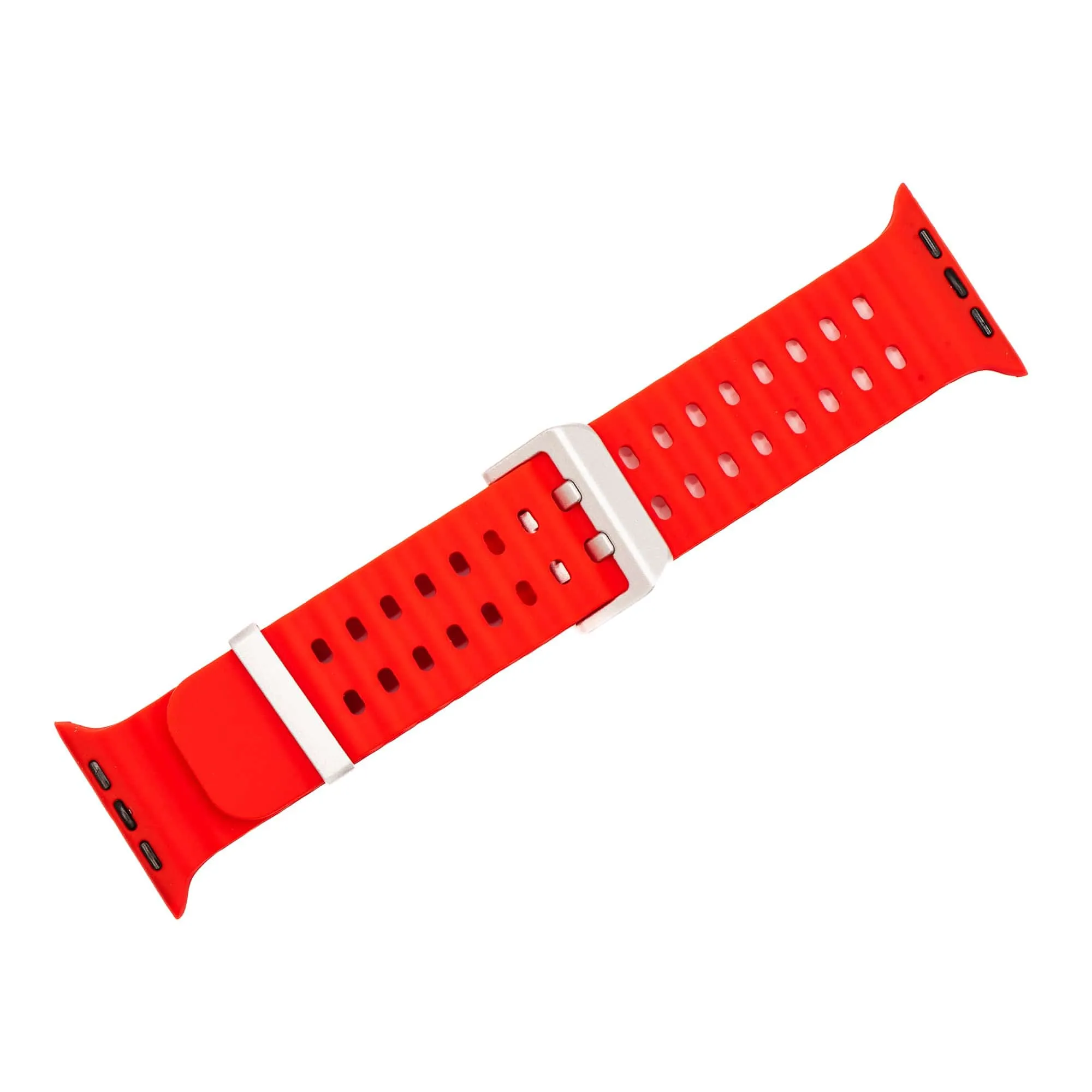 Apple Band ULTRA - Silicone Wave - Red