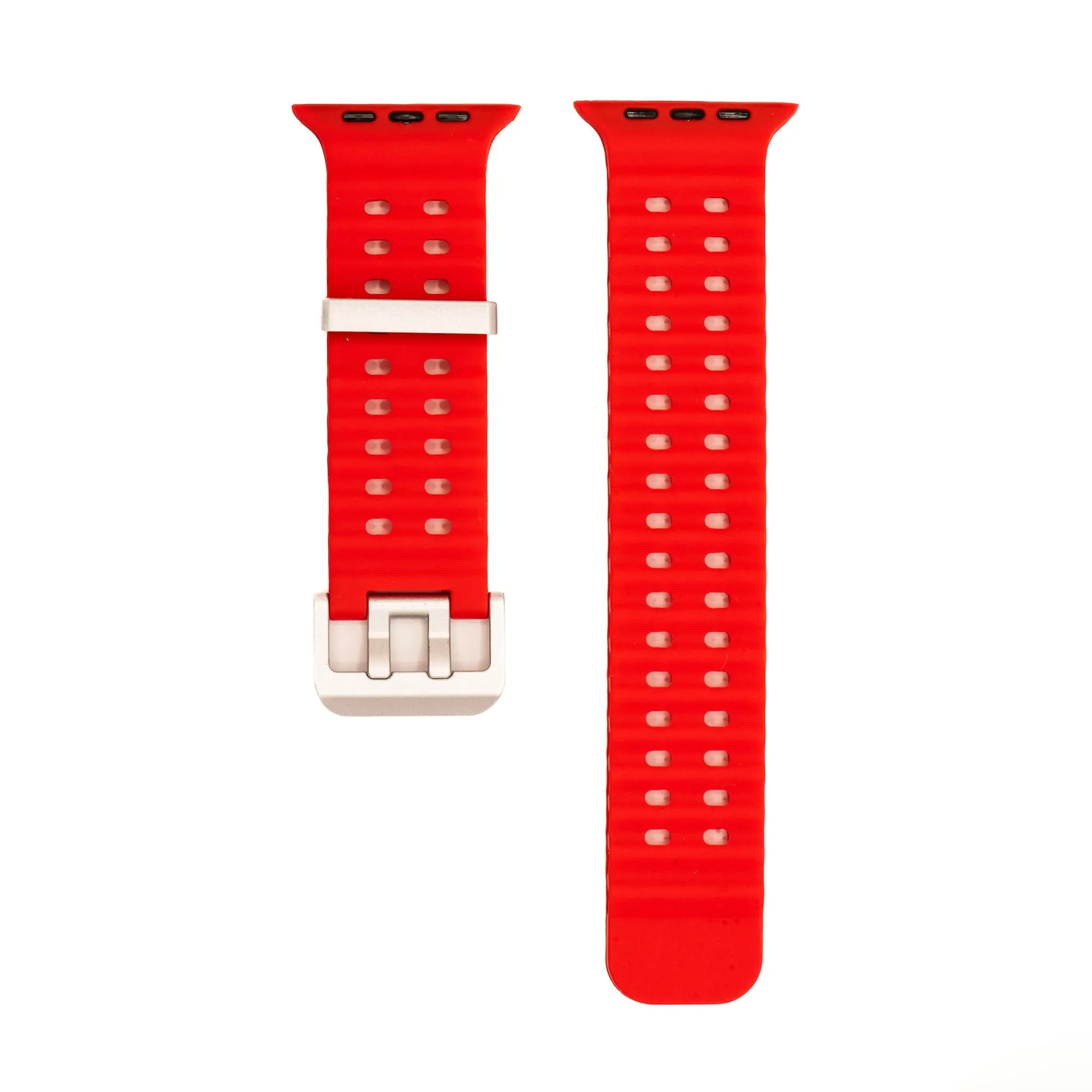 Apple Band ULTRA - Silicone Wave - Red