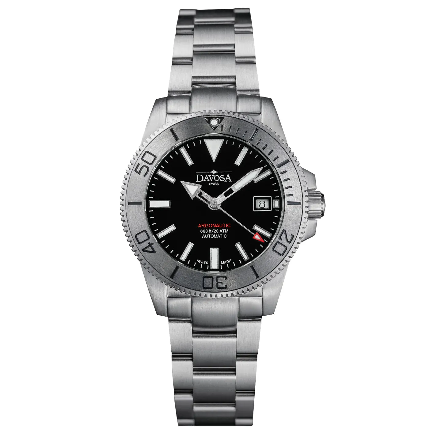 Argonautic 39 Automatic 200m Beyond Steel Black Men's Diver Watch 16153220