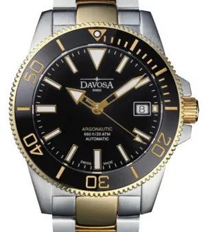 Argonautic 39 Automatic 200m Black Gold Men's Diver Watch 16153350