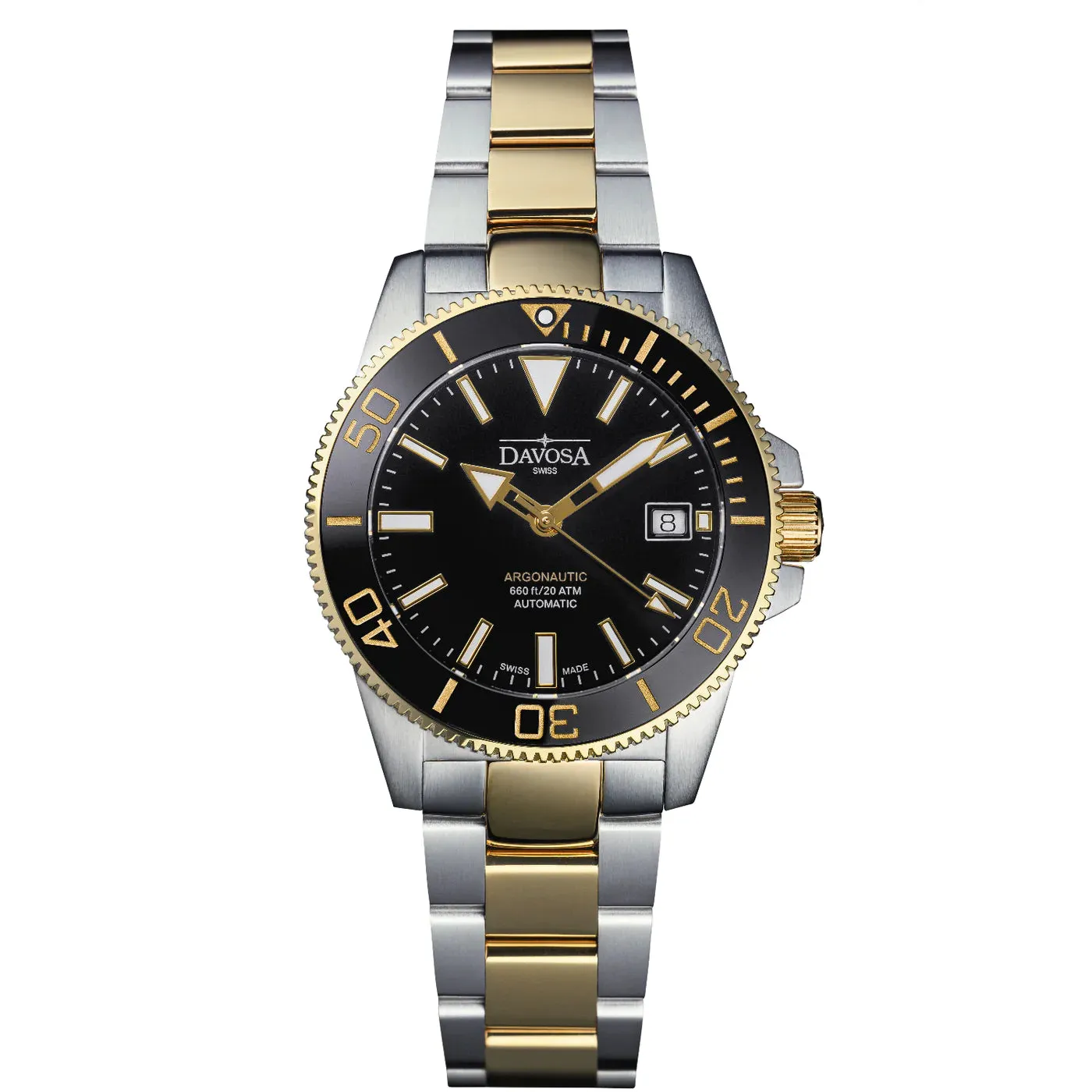 Argonautic 39 Automatic 200m Black Gold Men's Diver Watch 16153350