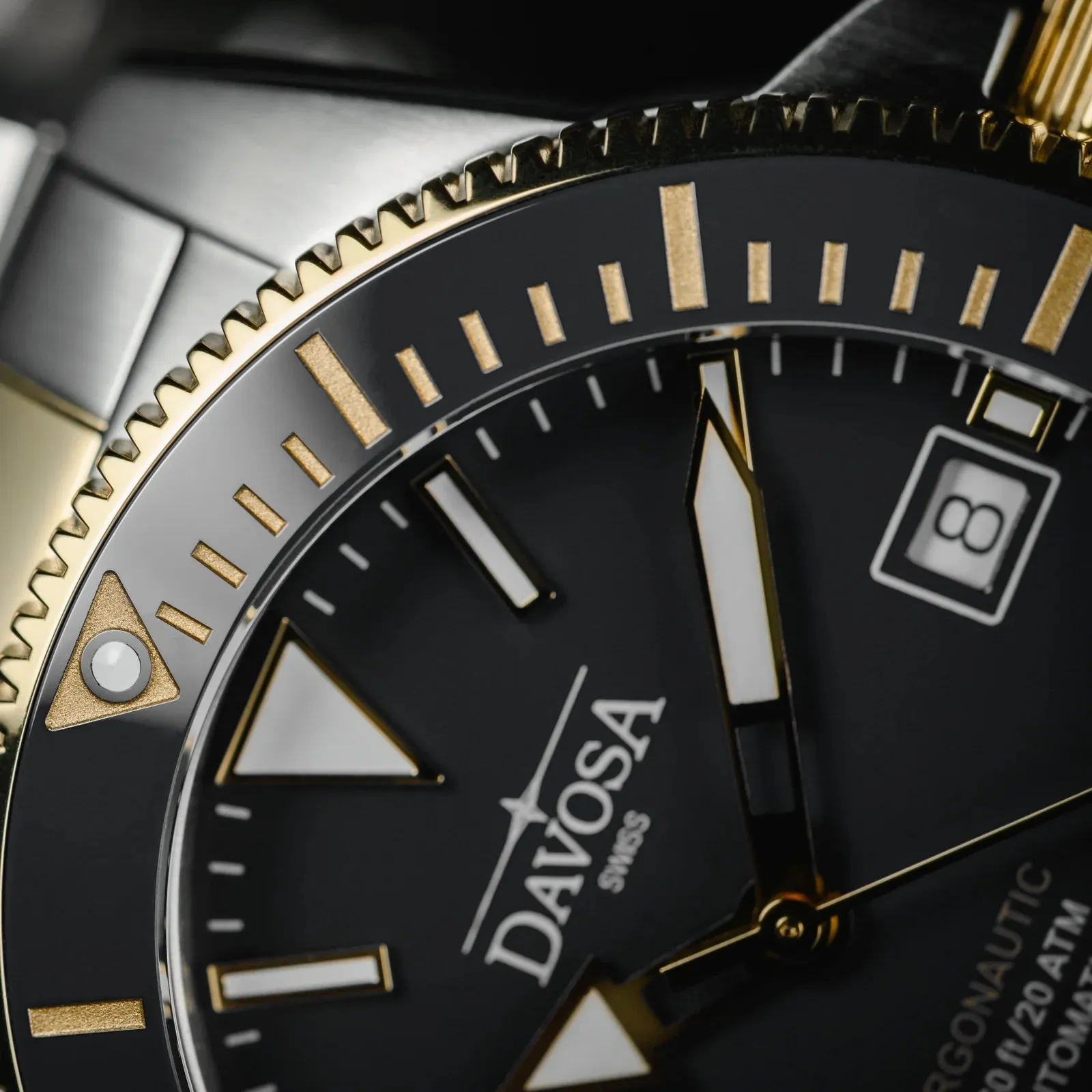 Argonautic 39 Automatic 200m Black Gold Men's Diver Watch 16153350