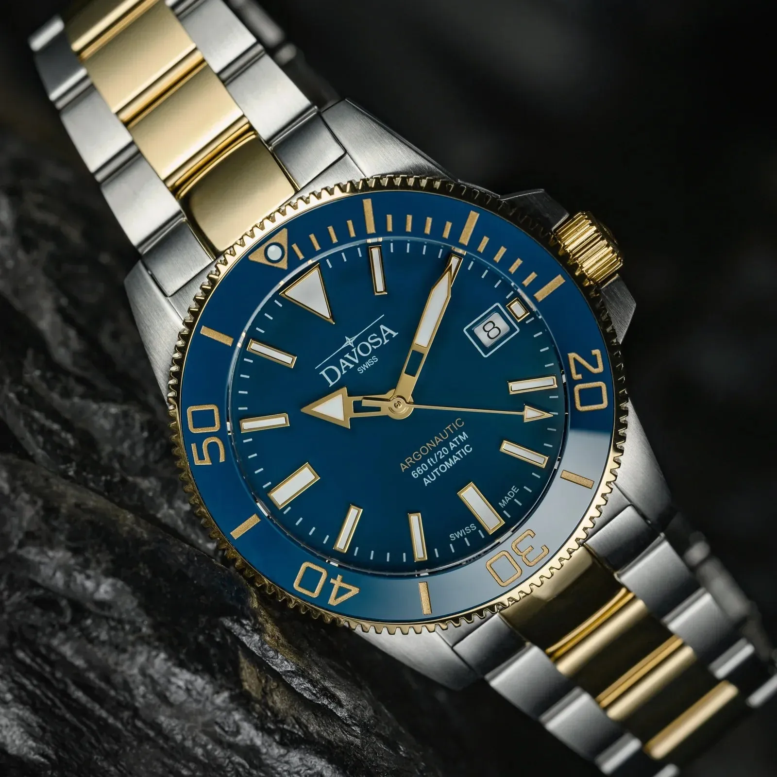 Argonautic 39 Automatic 200m Blue Men's Diver Watch 16153340 OUTLET