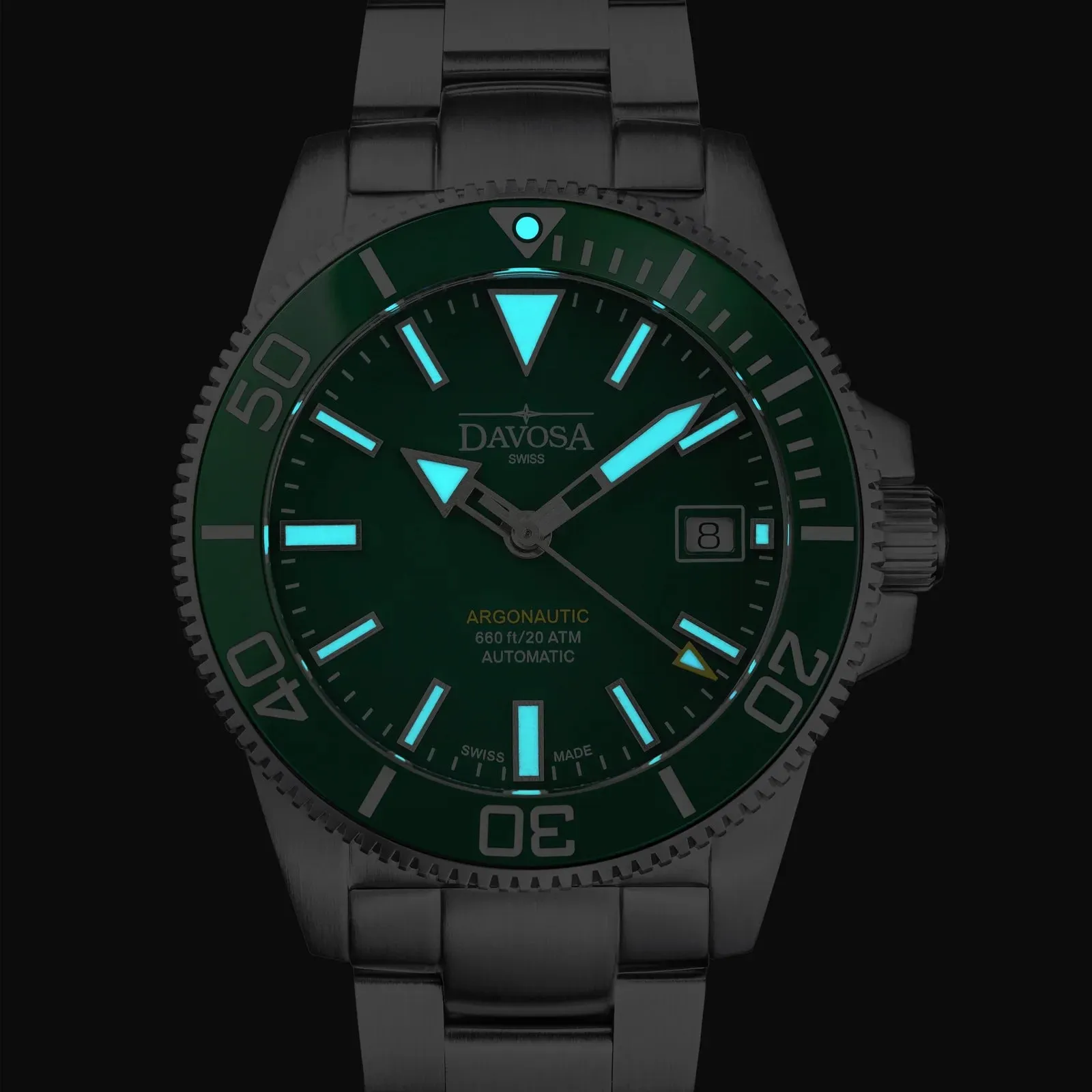 Argonautic 39 Automatic 200m Green Men's Diver Watch 16153270
