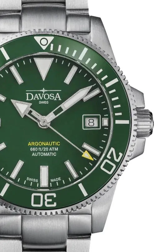 Argonautic 39 Automatic 200m Green Men's Diver Watch 16153270