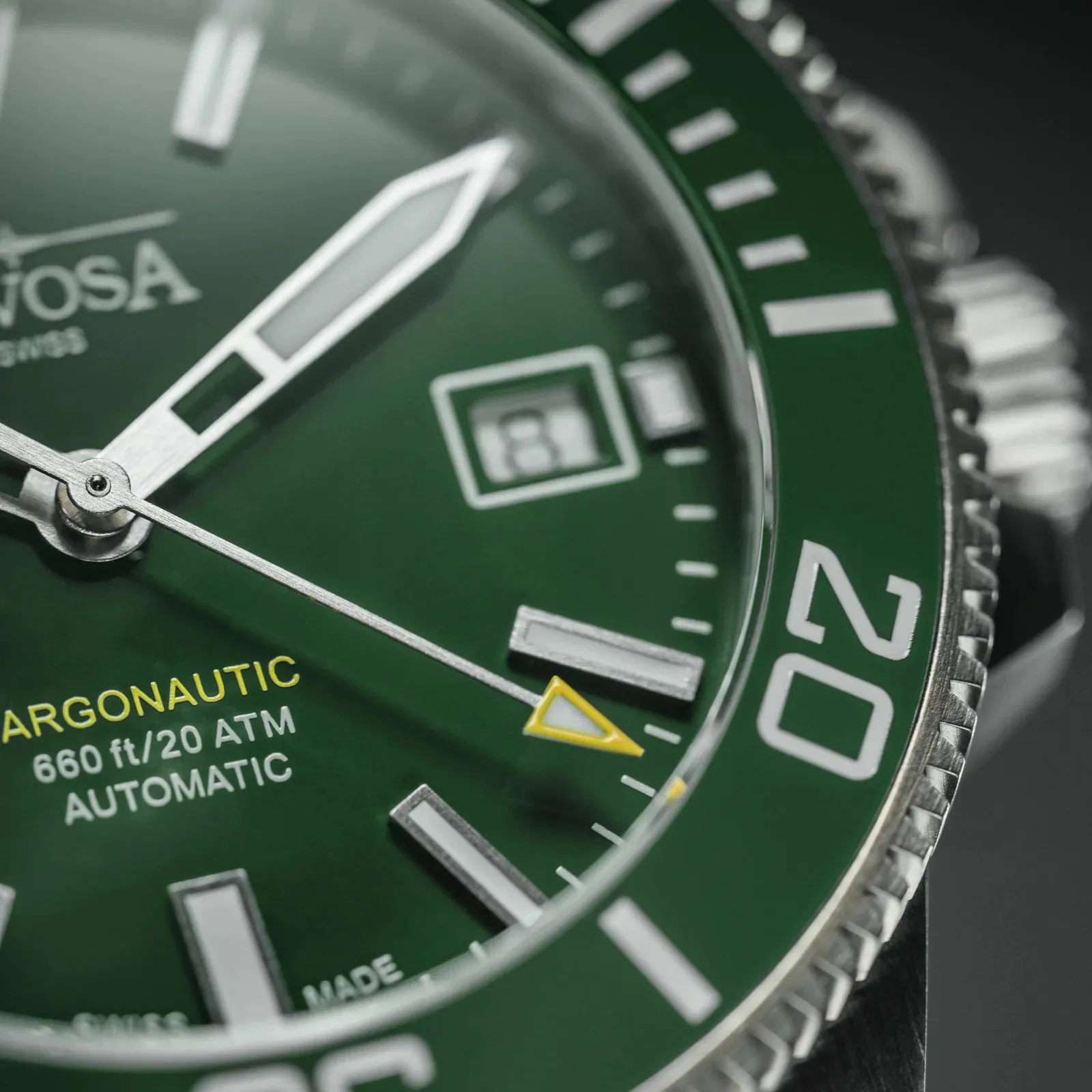 Argonautic 39 Automatic 200m Green Men's Diver Watch 16153270