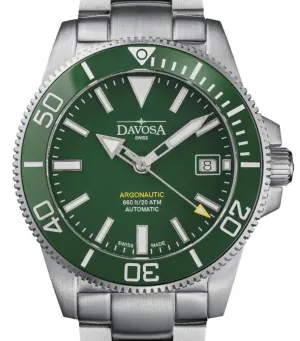Argonautic 39 Automatic 200m Green Men's Diver Watch 16153270