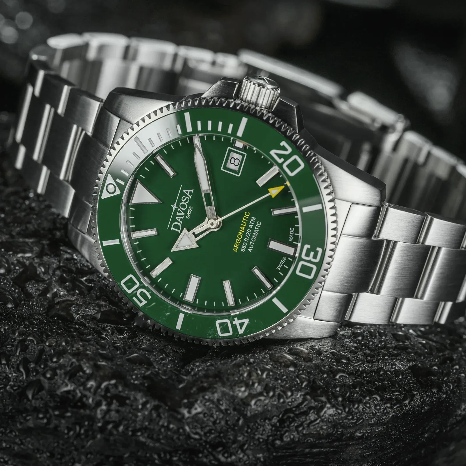 Argonautic 39 Automatic 200m Green Men's Diver Watch 16153270