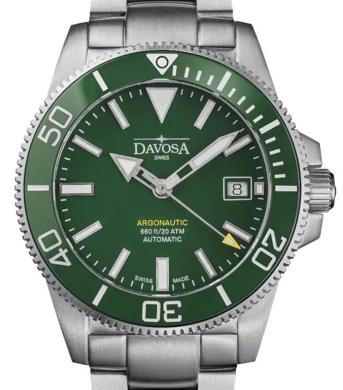 Argonautic 39 Automatic 200m Green Men's Diver Watch 16153270