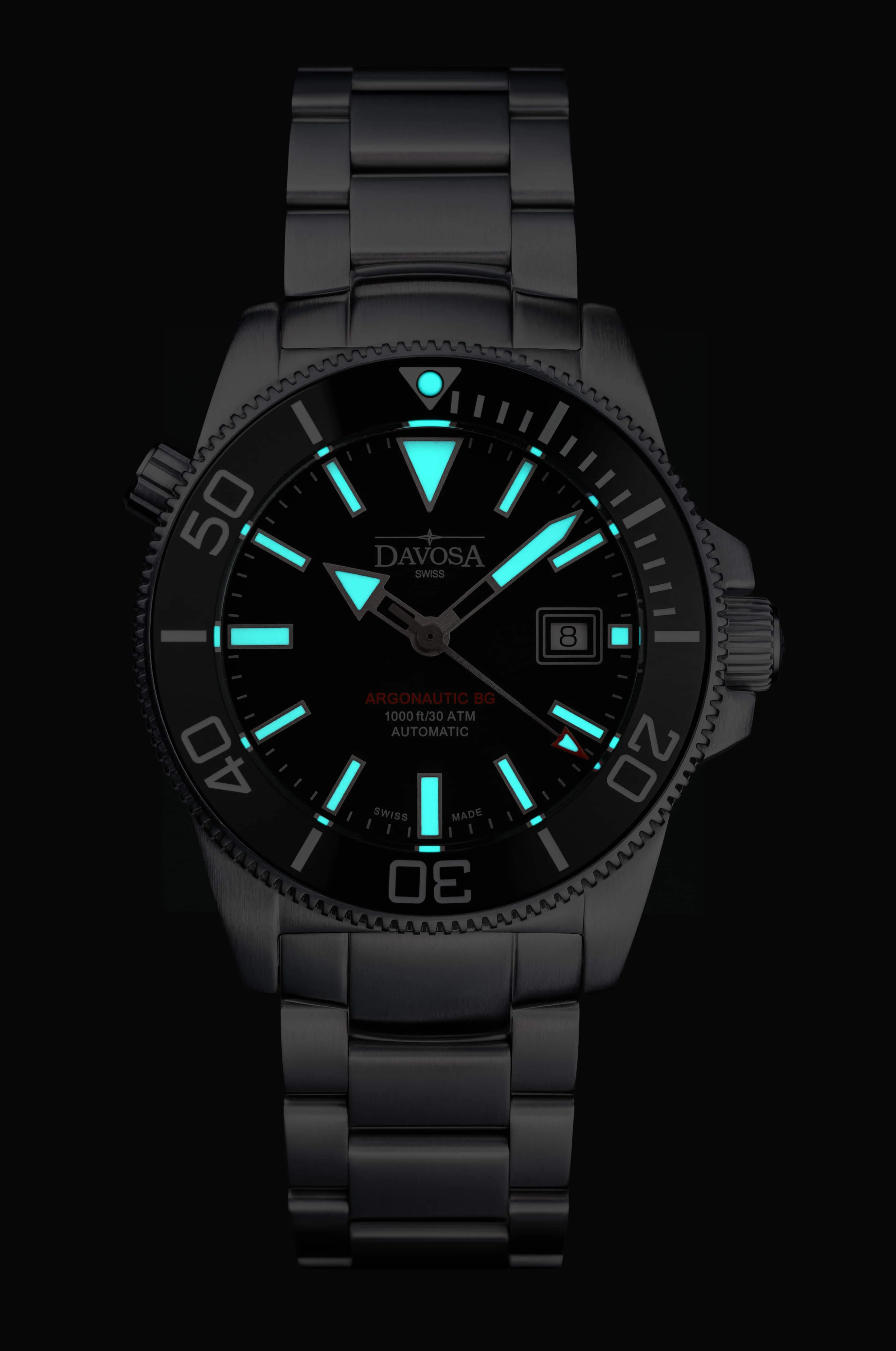 Argonautic BG Automatic 300m Black Men's Diver Watch 16152822