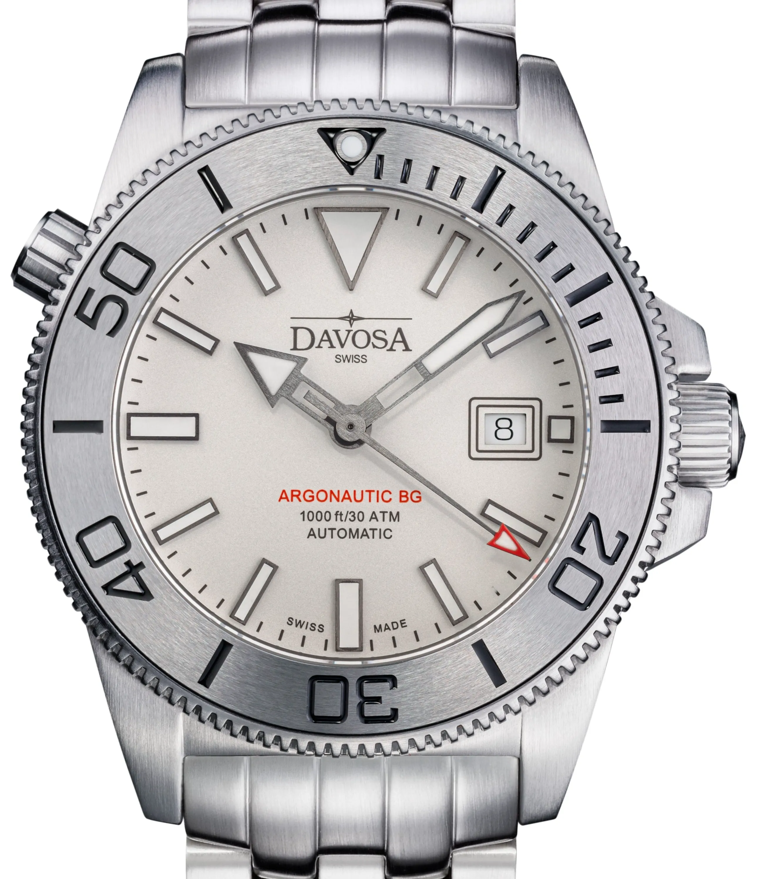 Argonautic BGBS Automatic 300m White Men's Diver Watch 16152801