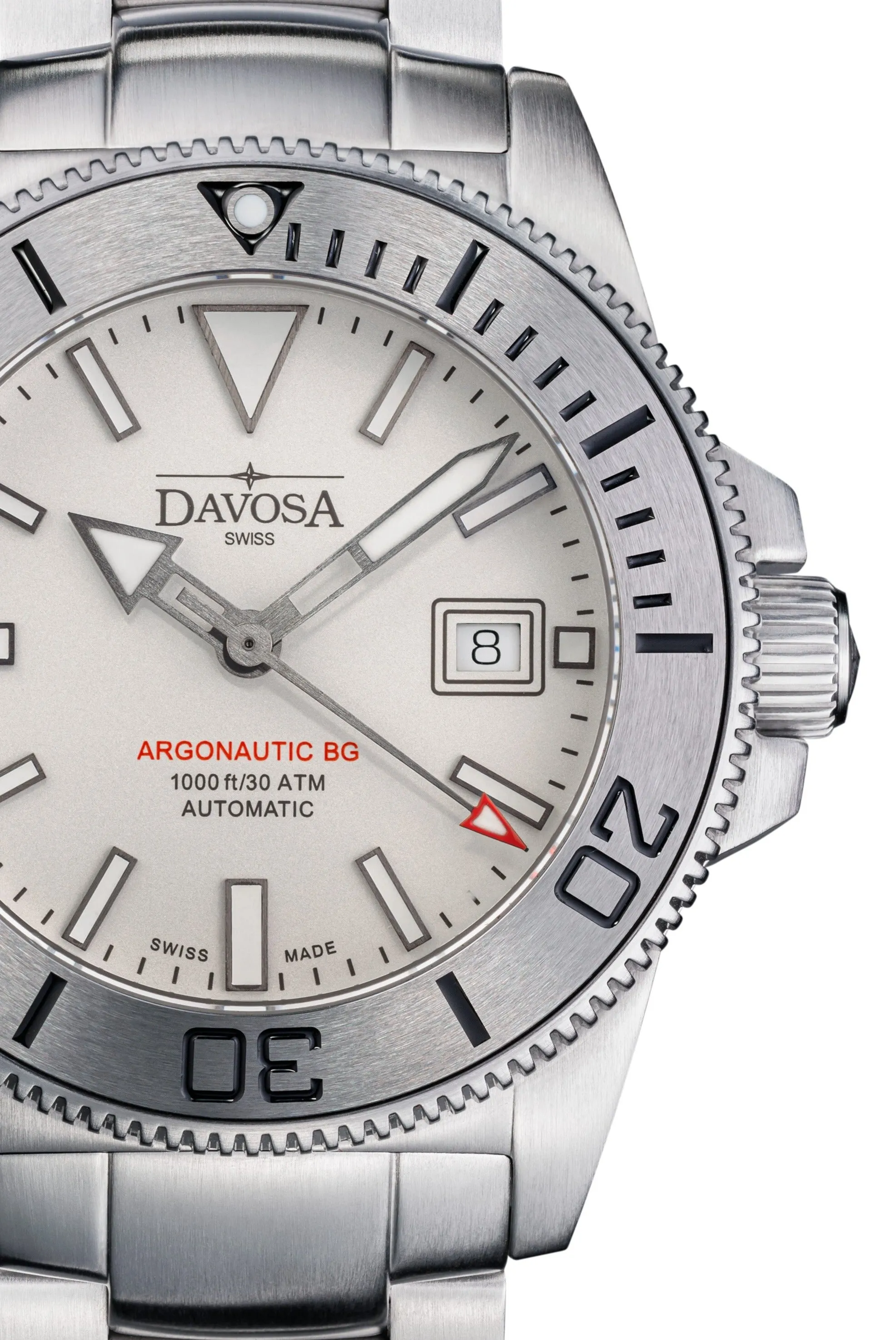 Argonautic BGBS Automatic 300m White Men's Diver Watch 16152810 OUTLET