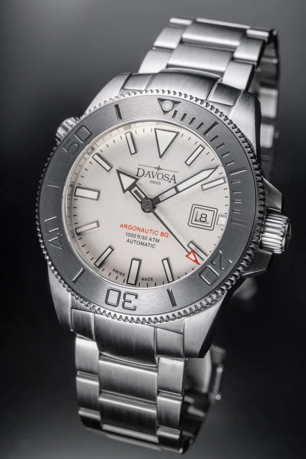 Argonautic BGBS Automatic 300m White Men's Diver Watch 16152810 OUTLET