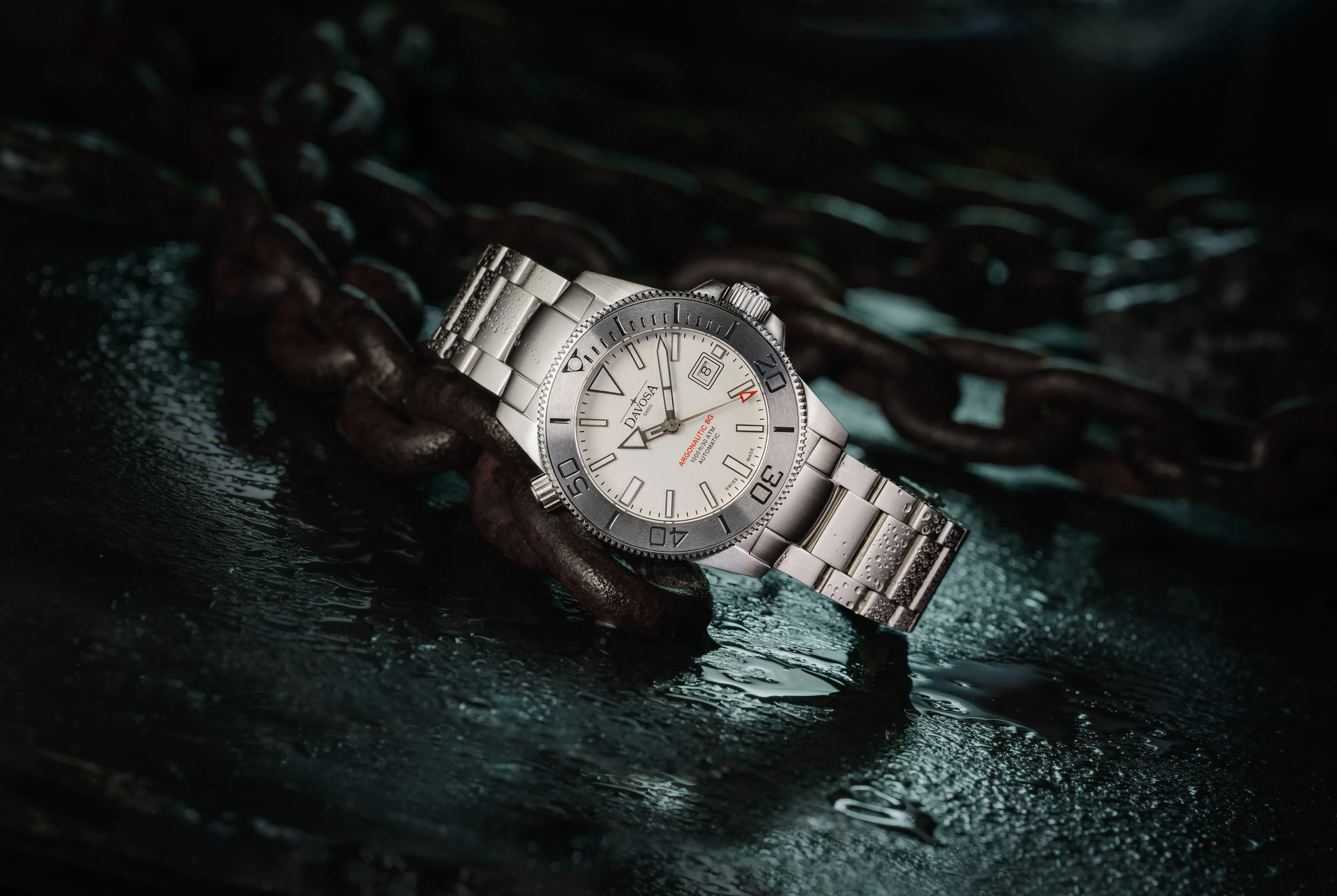 Argonautic BGBS Automatic 300m White Men's Diver Watch 16152810 OUTLET
