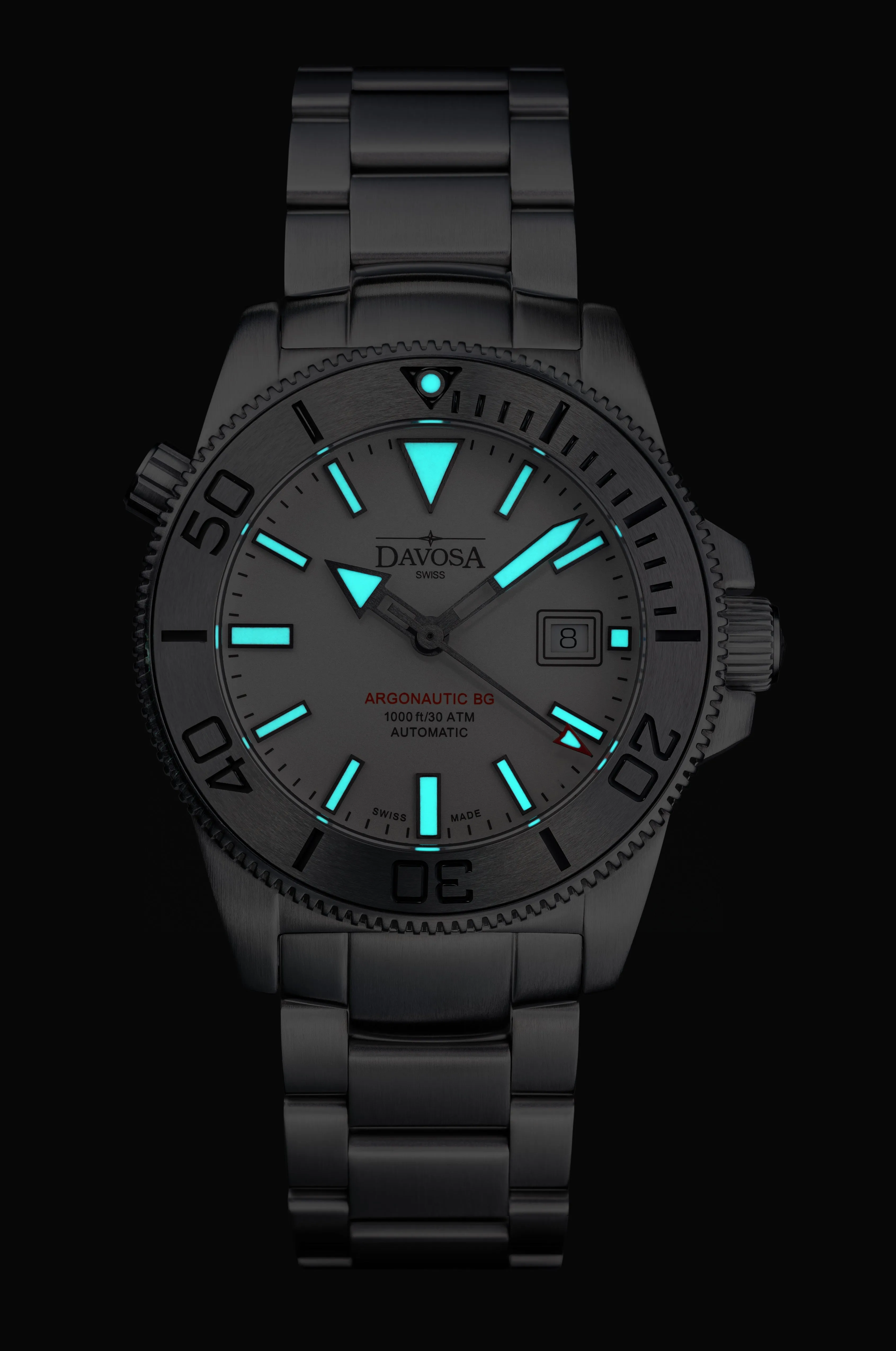 Argonautic BGBS Automatic 300m White Men's Diver Watch 16152810 OUTLET