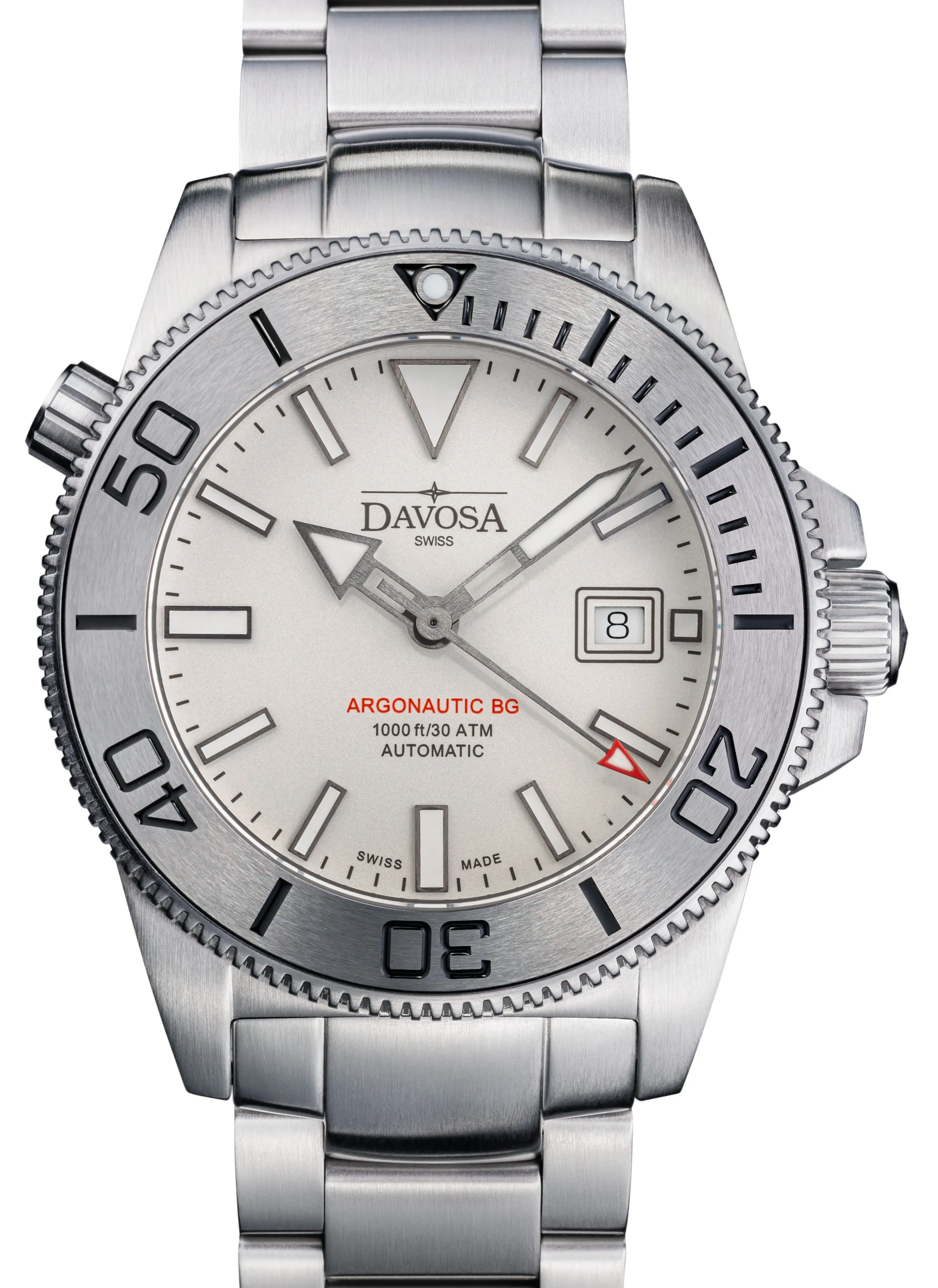 Argonautic BGBS Automatic 300m White Men's Diver Watch 16152810 OUTLET