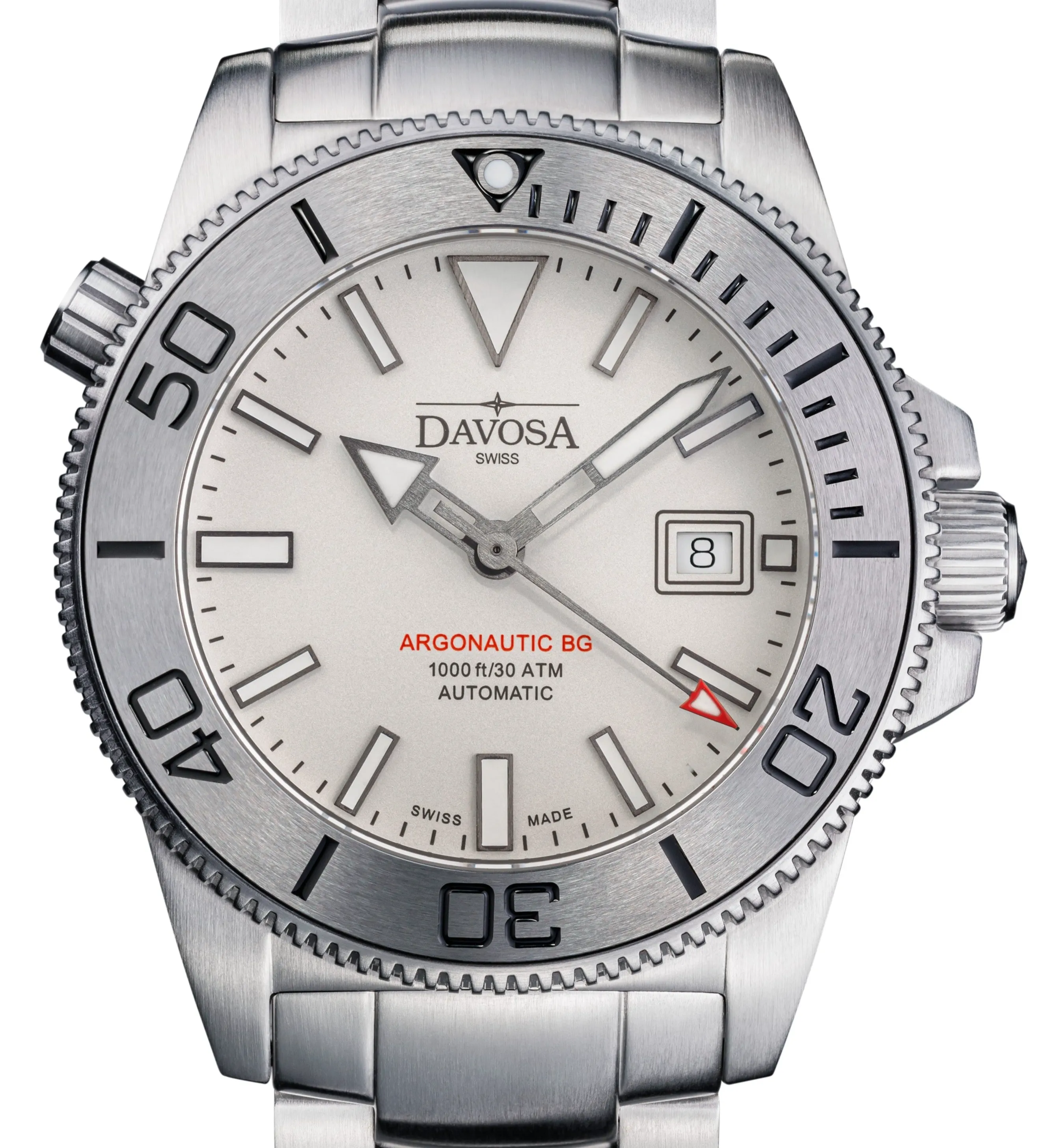 Argonautic BGBS Automatic 300m White Men's Diver Watch 16152810 OUTLET
