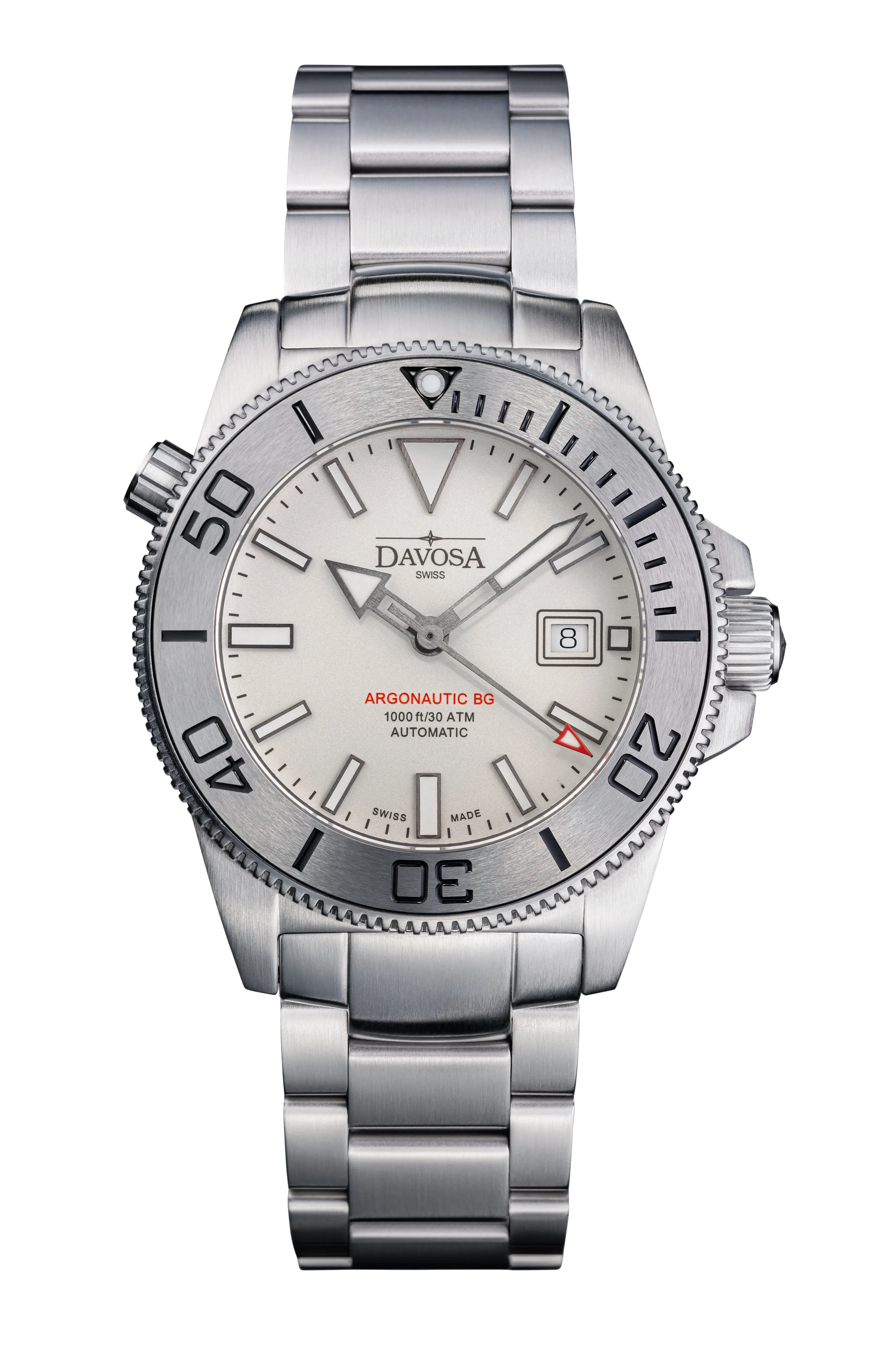 Argonautic BGBS Automatic 300m White Men's Diver Watch 16152810 OUTLET